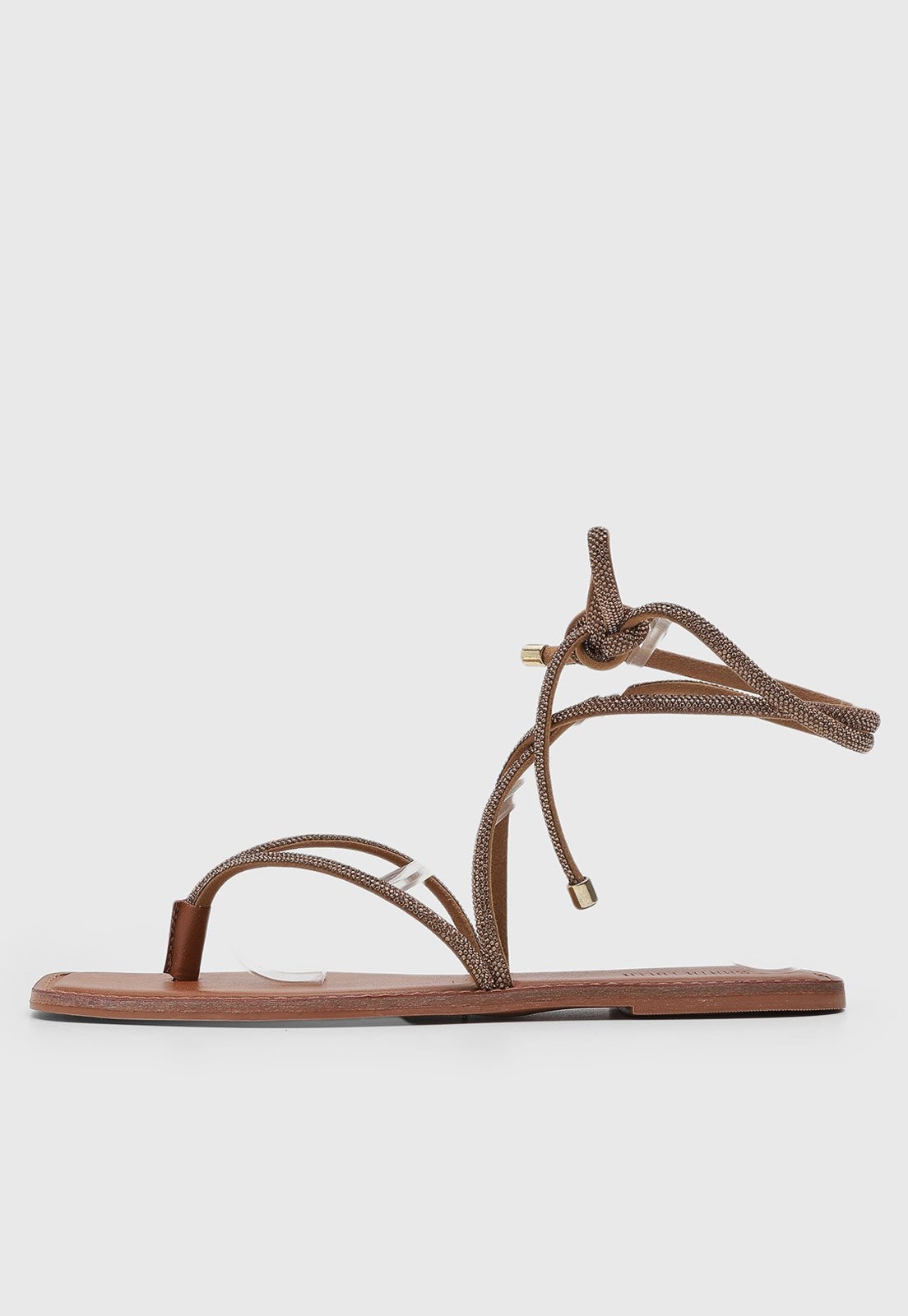 Imagem principal Rasteira Feminina Santa Lolla Amarração Santa Lolla marrom