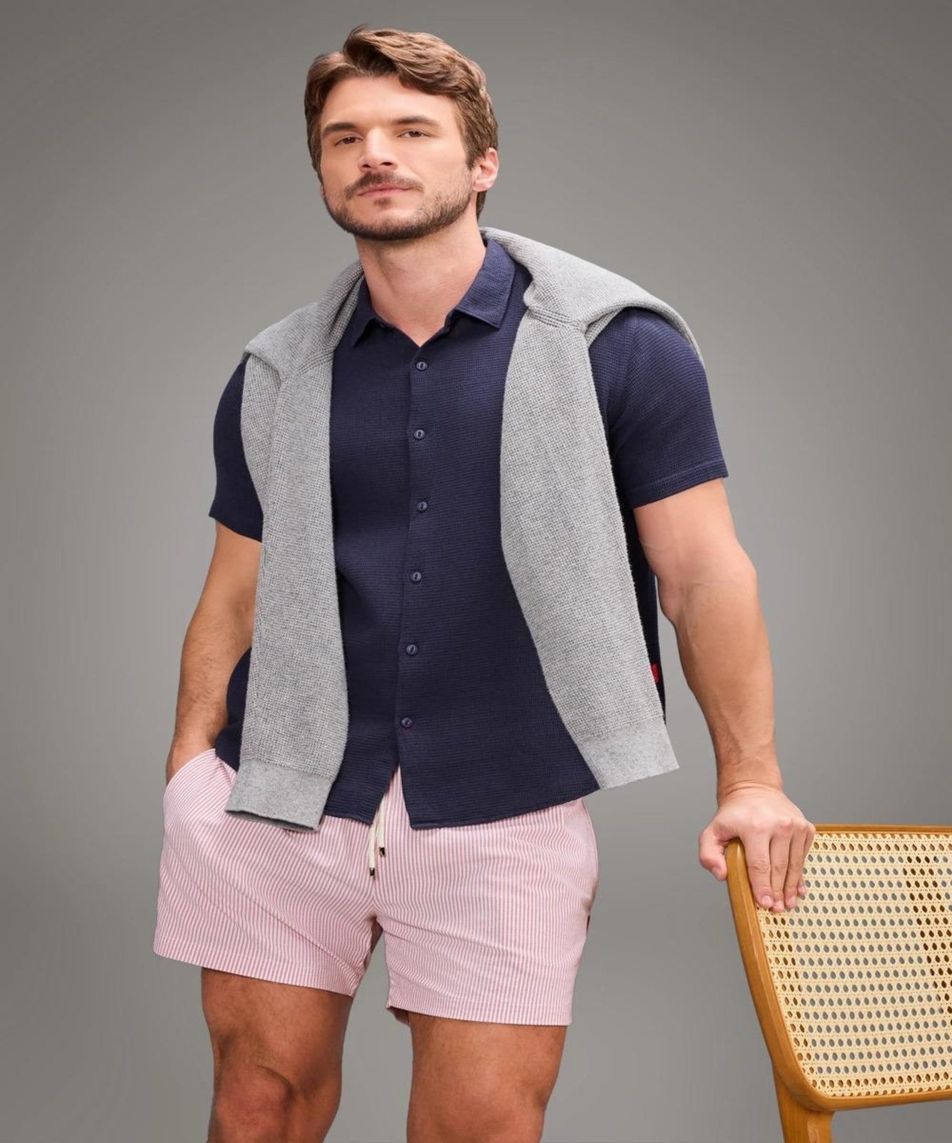 Imagem principal Short Praia Balneario Reserva vermelho