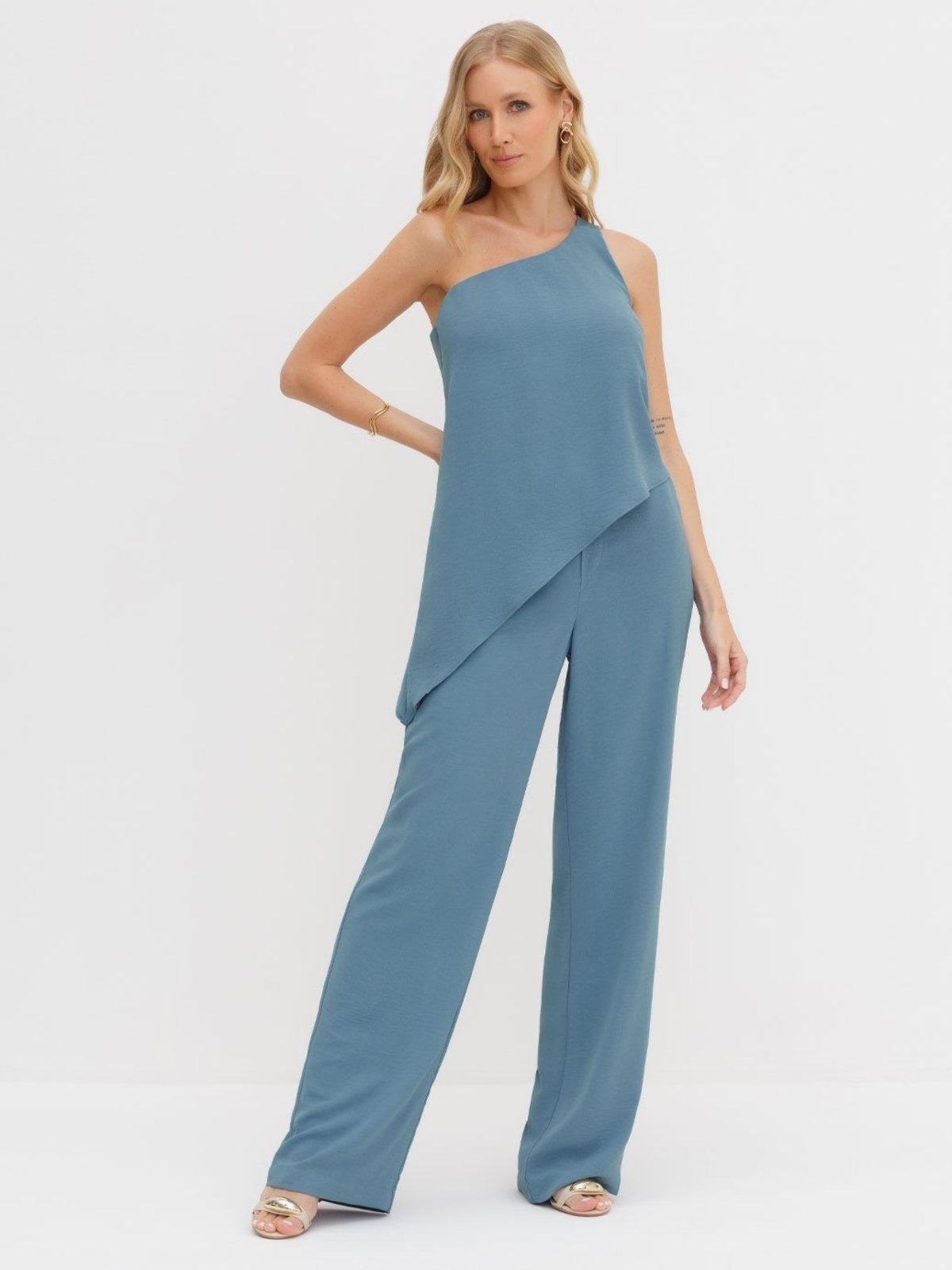 Imagem principal Calça Wide Leg Hanna Principessa azul