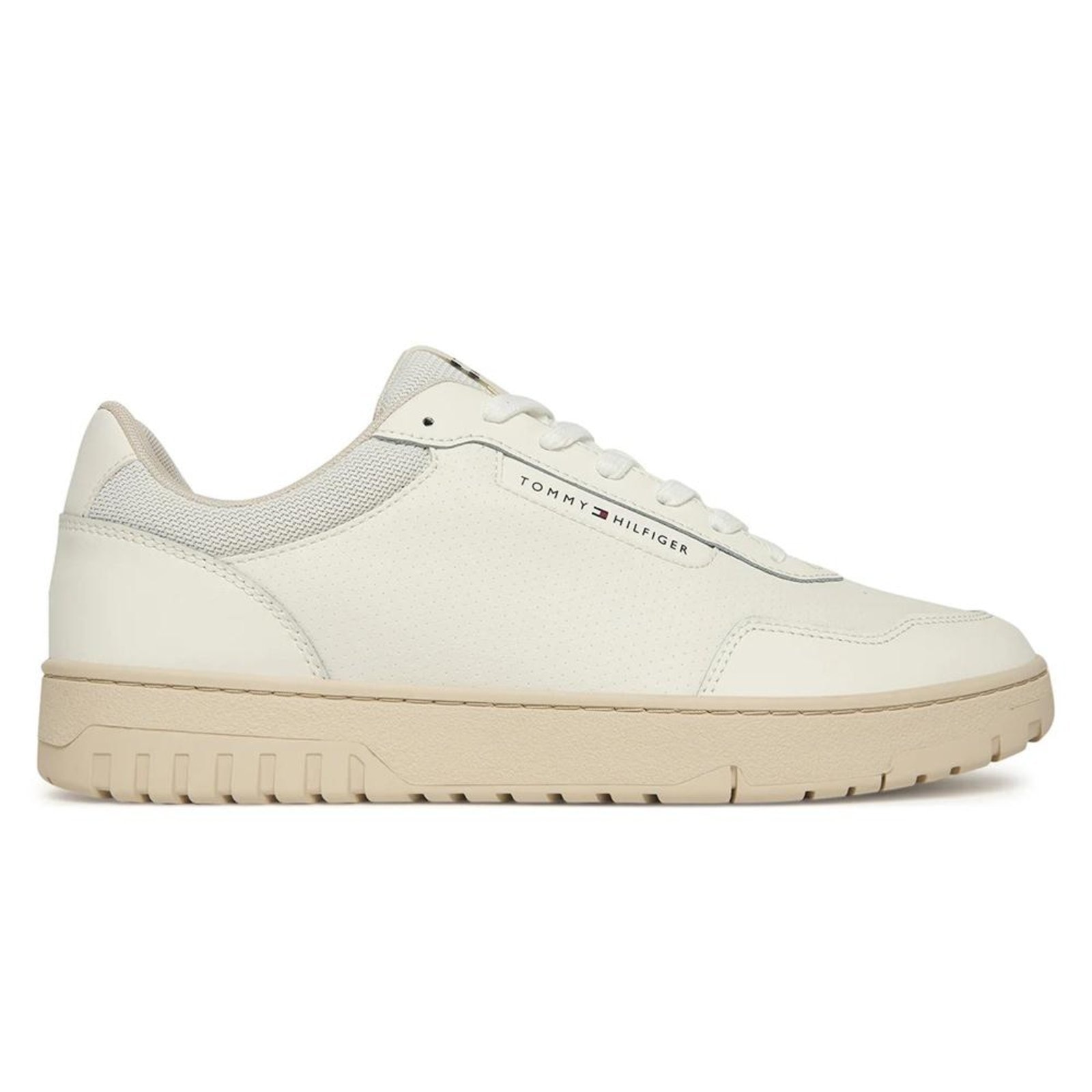 Imagem principal Tênis Tommy Hilfiger TH Basket Core LTH Masculino Ecru Tommy Hilfiger branco