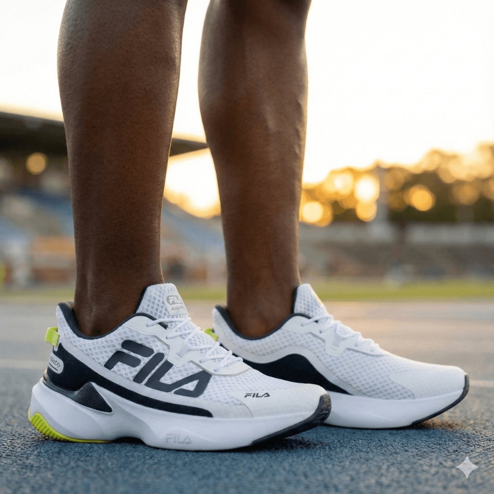 Imagem principal Tênis Masculino Fila Recovery Preto Fila branco