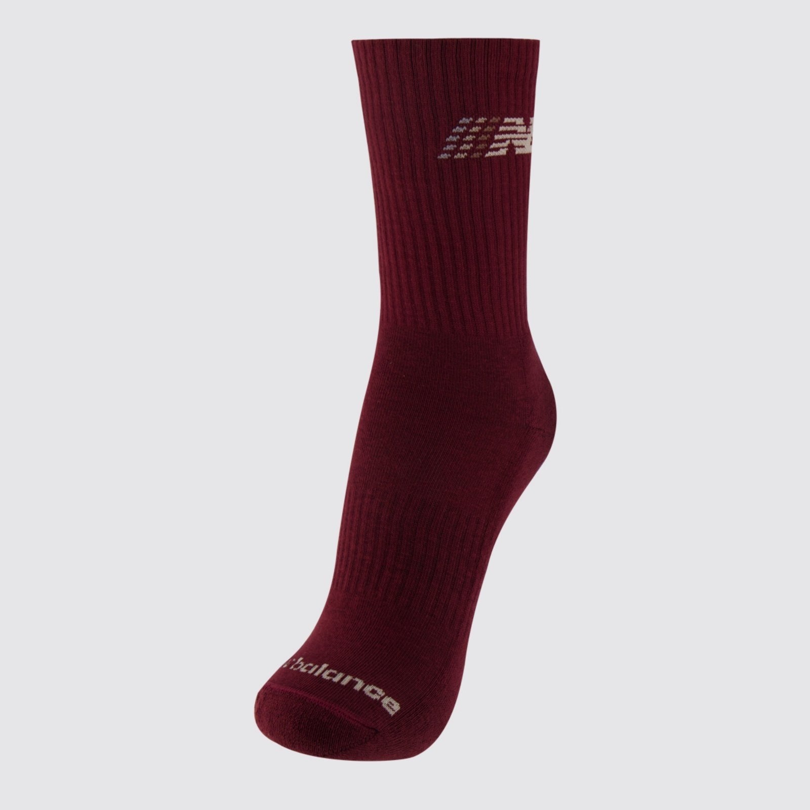 Imagem principal Meia New Balance Cano Alto Graphic Feminino Vinho New Balance vermelho