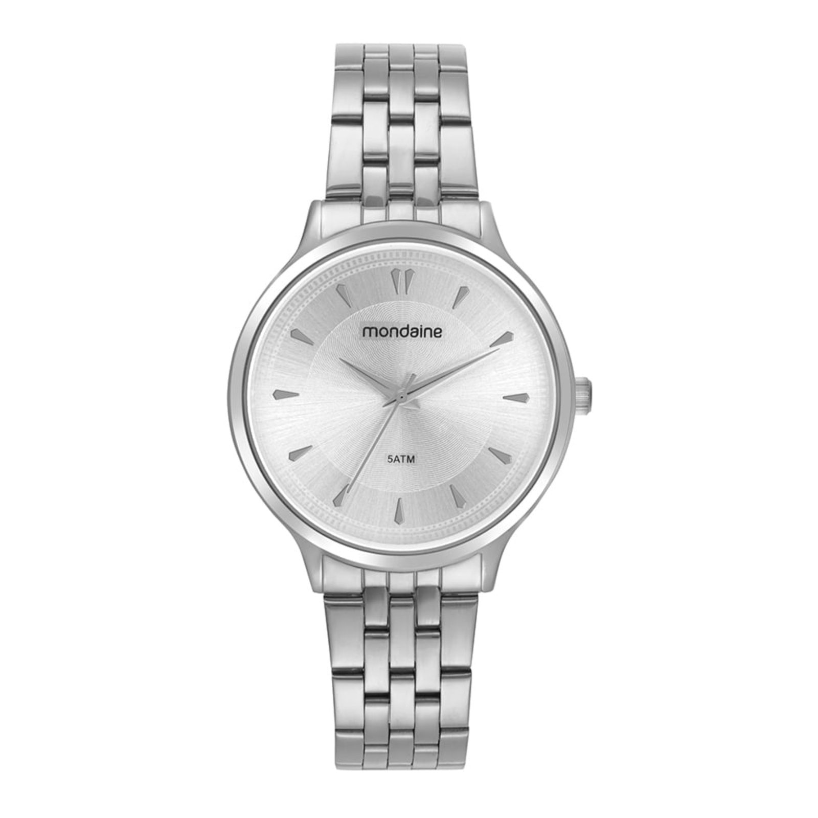 Imagem principal Relógio Feminino Visor Texturizado Mondaine prata