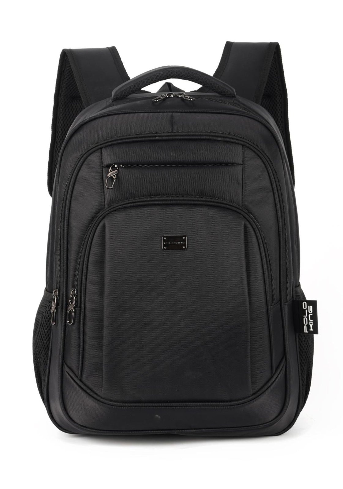 Imagem principal Mochila de Costas Média Executiva Basic Dois Compartimentos Notebook Polo King Polo King preto