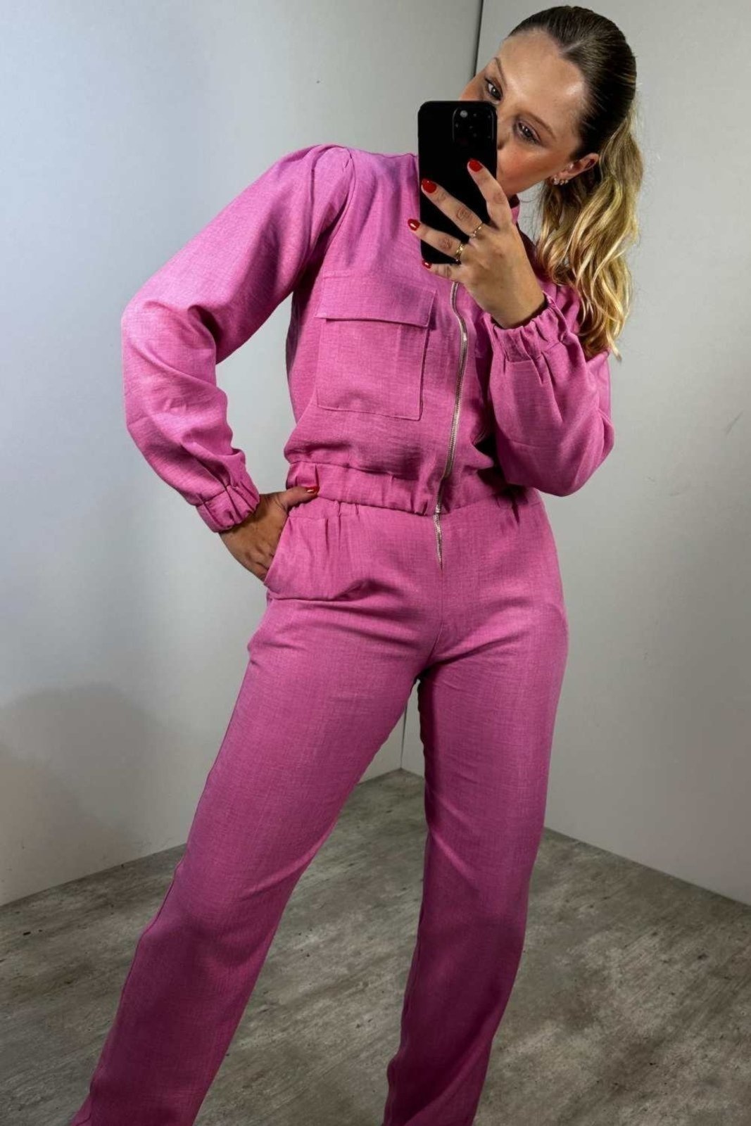 Imagem principal Calça Vanibele Zíper Vanibele rosa