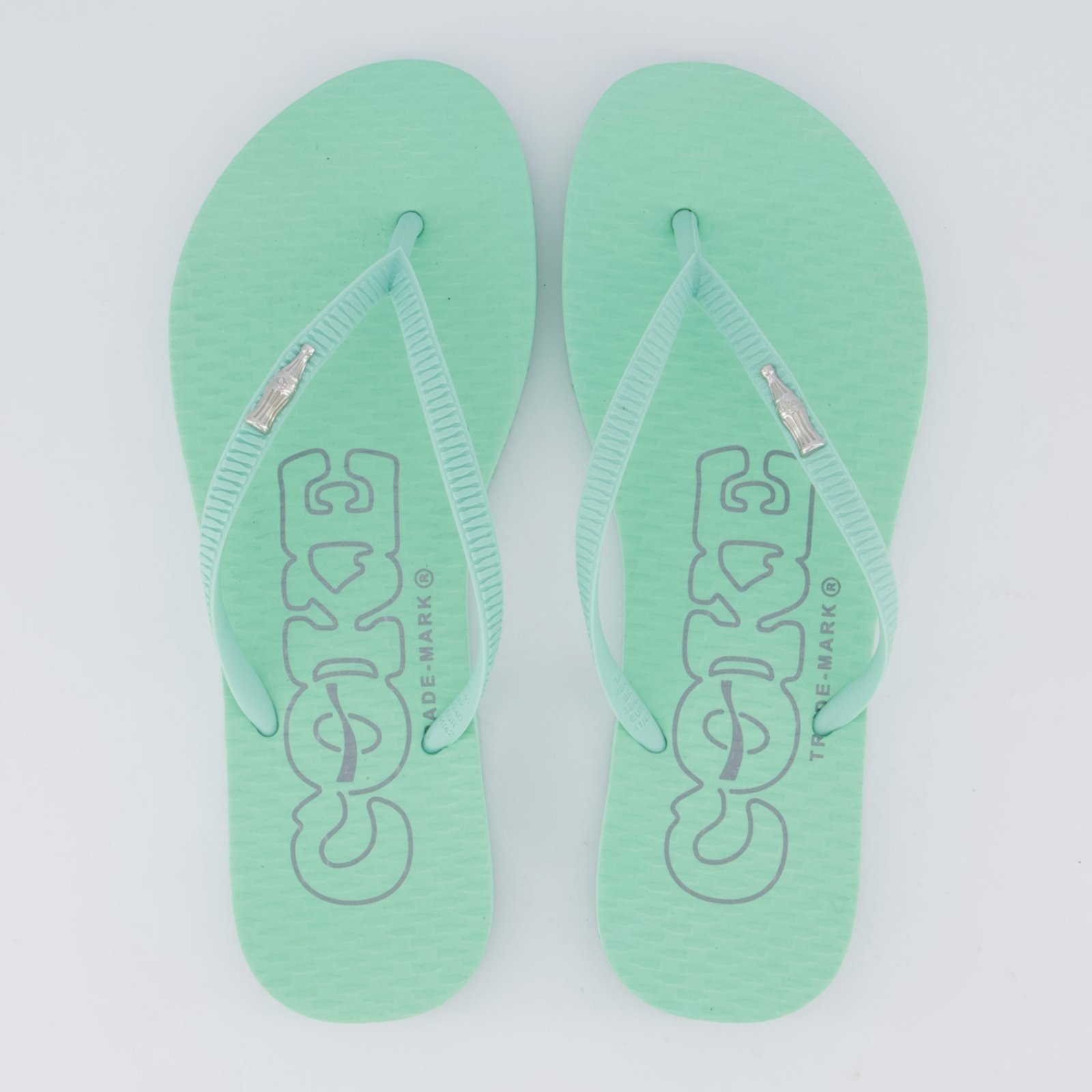 Imagem principal Chinelo Coca Cola Metallic Feminino Verde Coca-Cola verde metallic