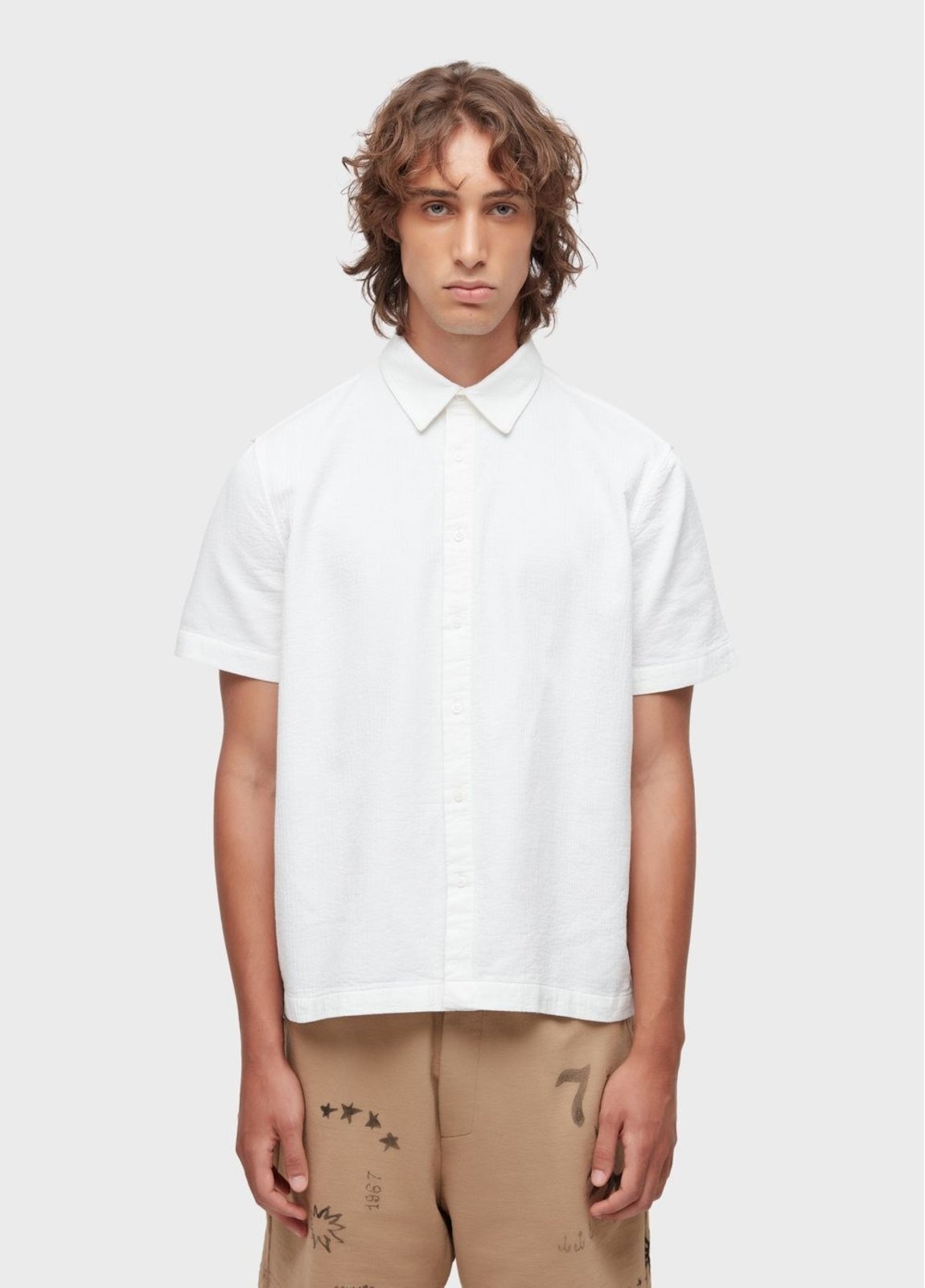 Imagem principal Camisa texture handmade mc Osklen branco