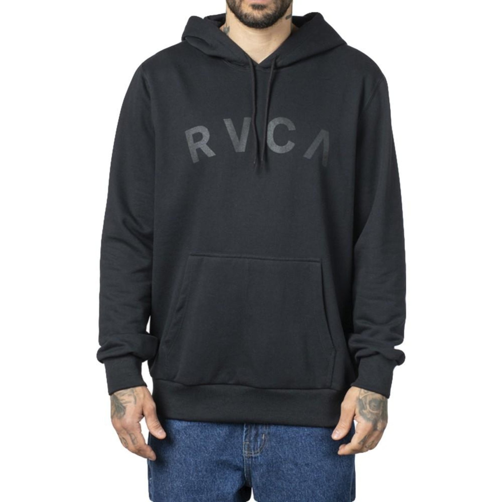 Imagem principal Moletom RVCA Canguru Souvenir WT23 Masculino RVCA preto