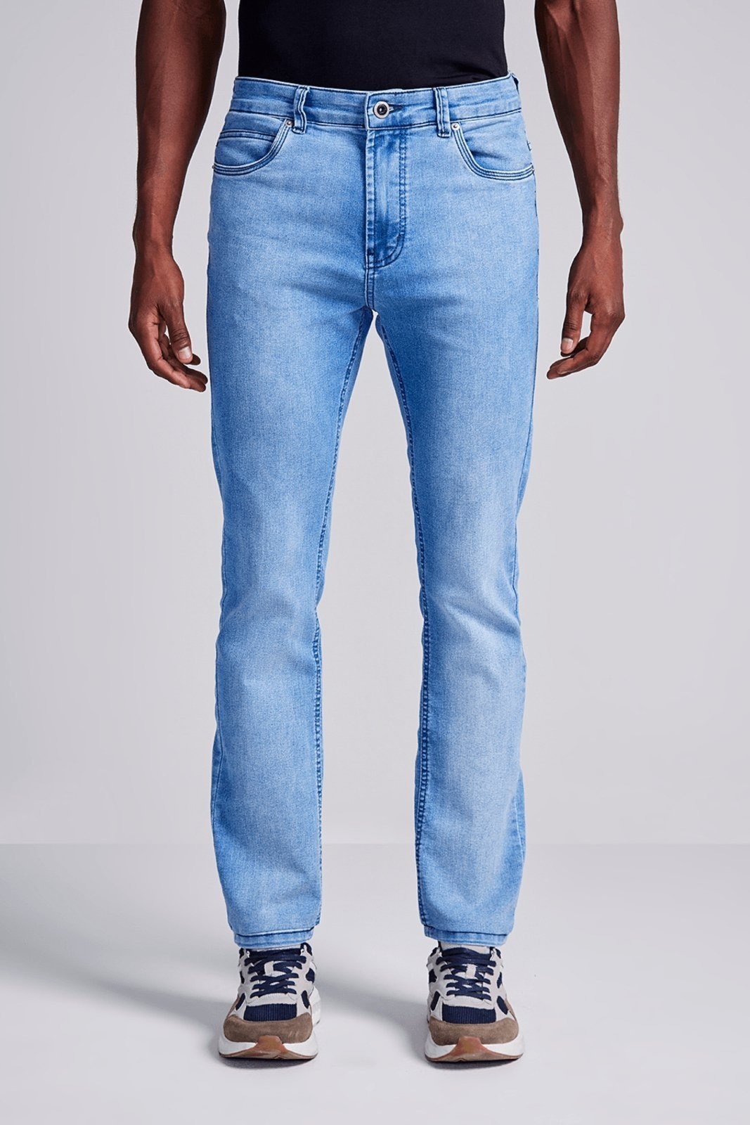 Imagem principal HIGHSTIL Calça Jeans Slim Fit - Lavagem Clara HIGHSTIL azul