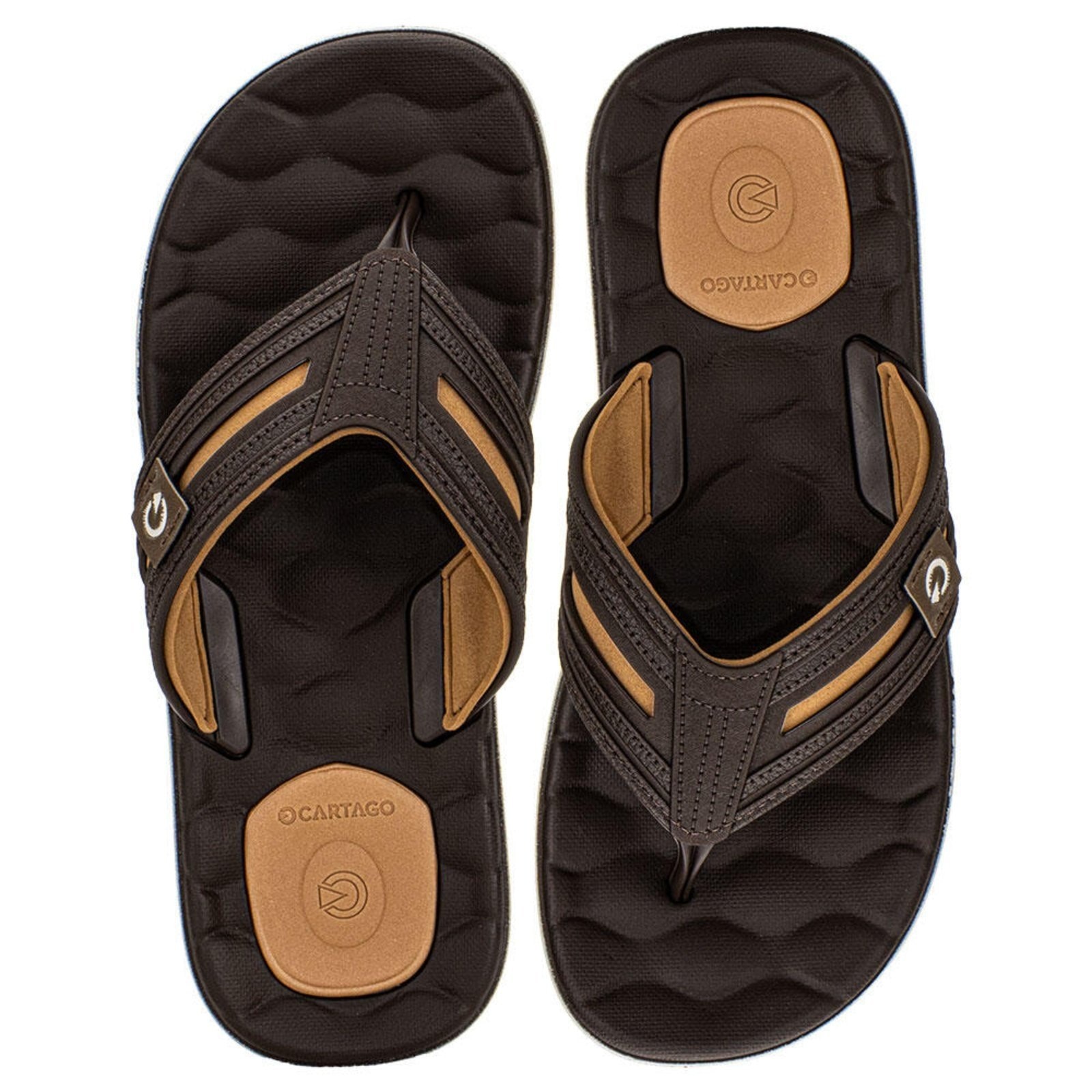 Imagem principal Chinelo Masculino Egeu Iv Cartago 12530 A3292530 CARTAGO café