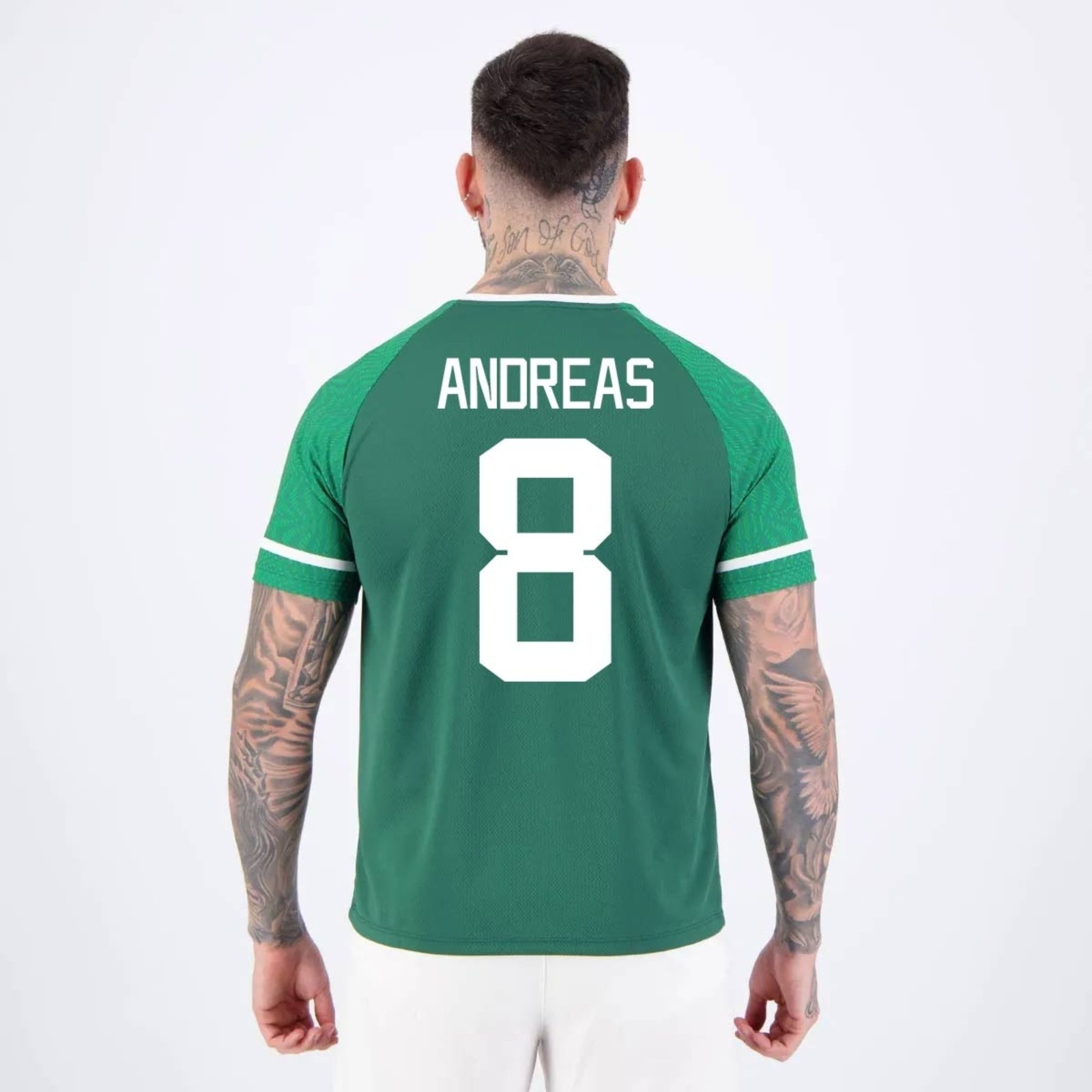 Imagem principal Camisa Palmeiras Verdão Escudo 8 Andreas Pereira Betel verde