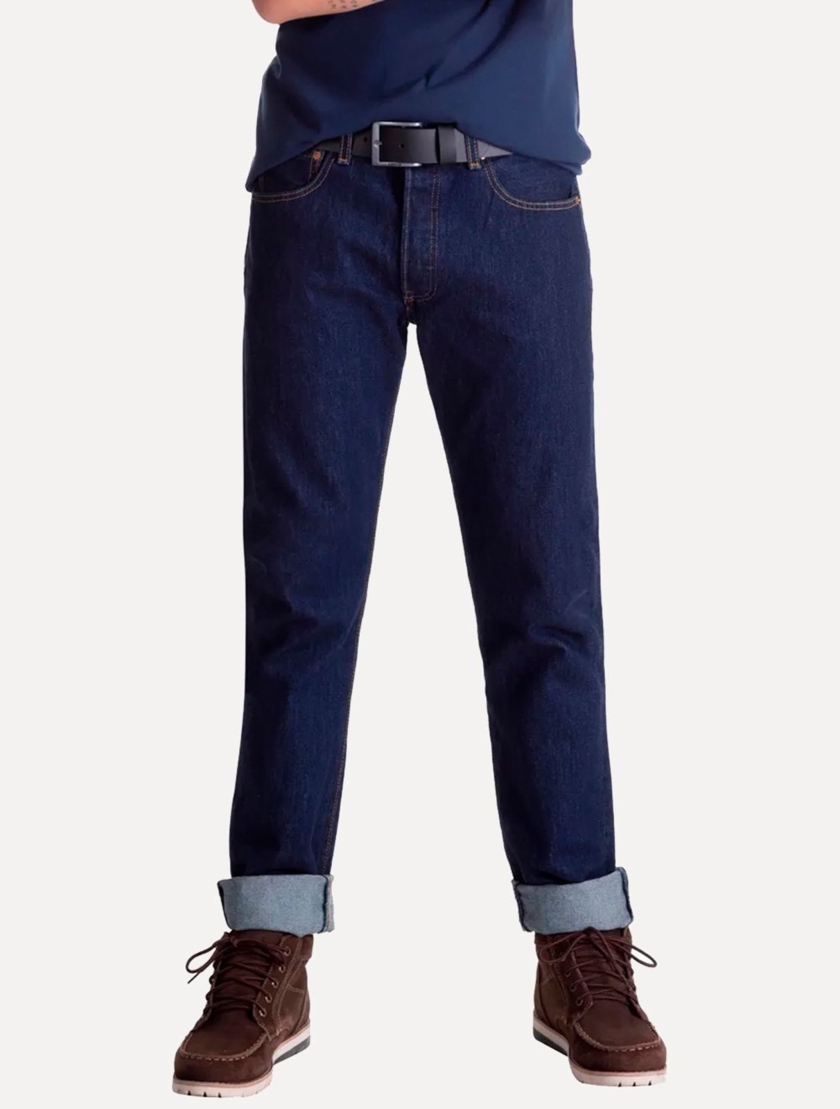 Imagem principal Calça Jeans Levis Masculina 501 Original Azul Escura Levis preto azul