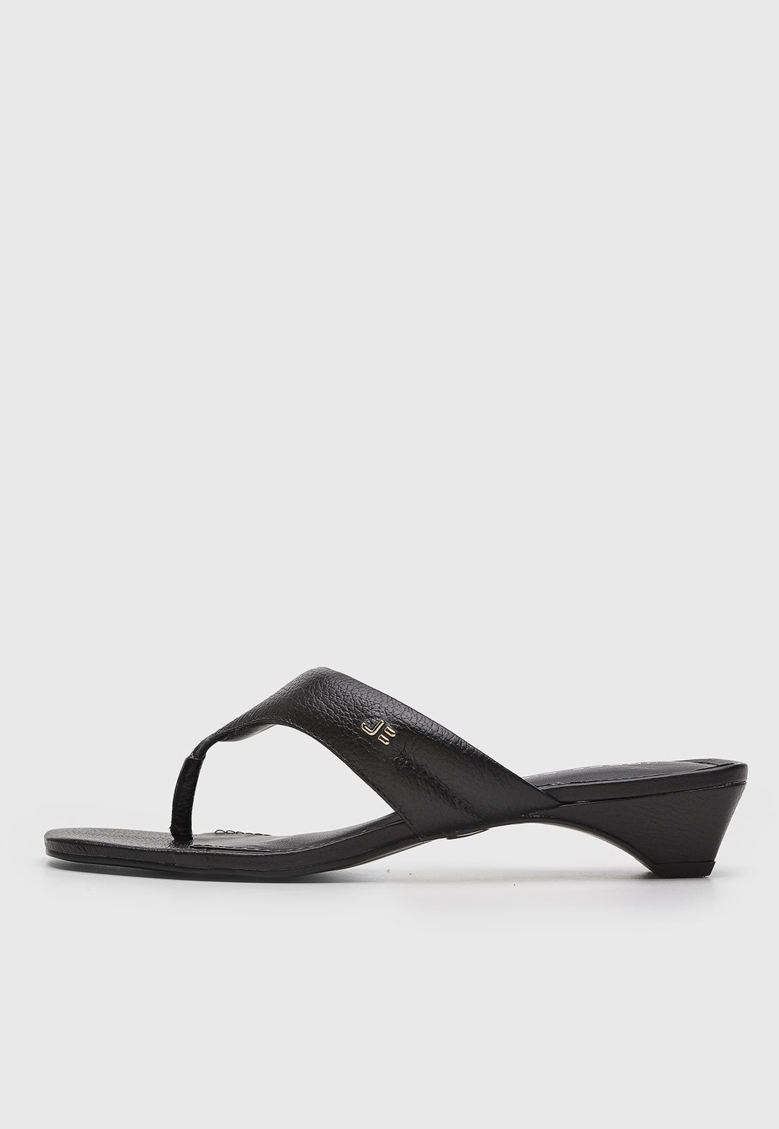 Imagem principal Sandália Feminina Jorge Bischoff Salto Geométrico Preta Jorge Bischoff preto