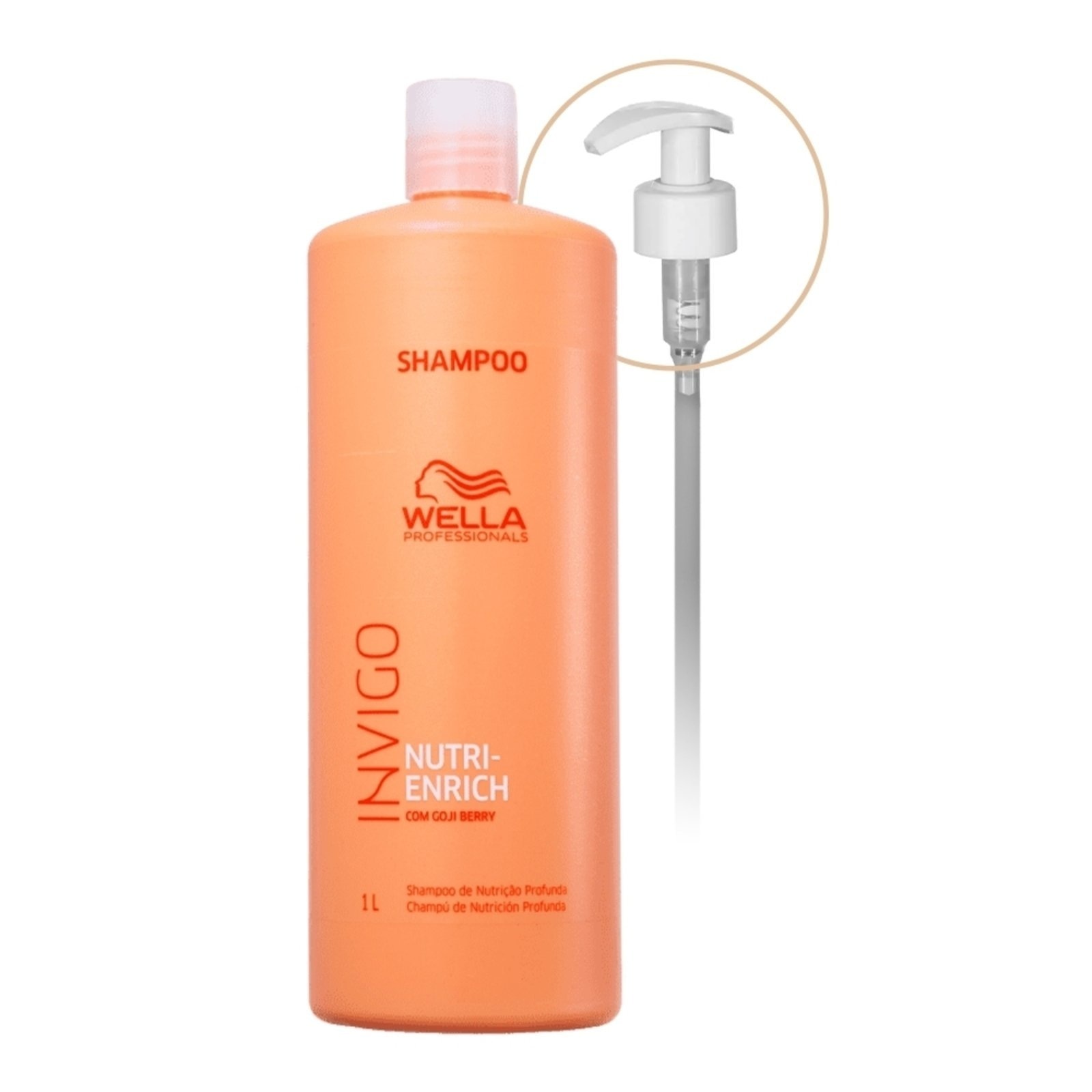 Imagem principal Wella Professionals Nutri-Enrich Invigo Intense Repair - Shampoo 1L WELLA PROFESSIONALS multicolorido