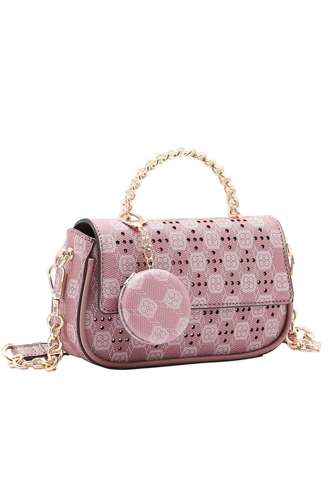 Imagem principal Bolsa Feminina Chenson Original New Cristal Mão Rose 3485032 Chenson rosê rose