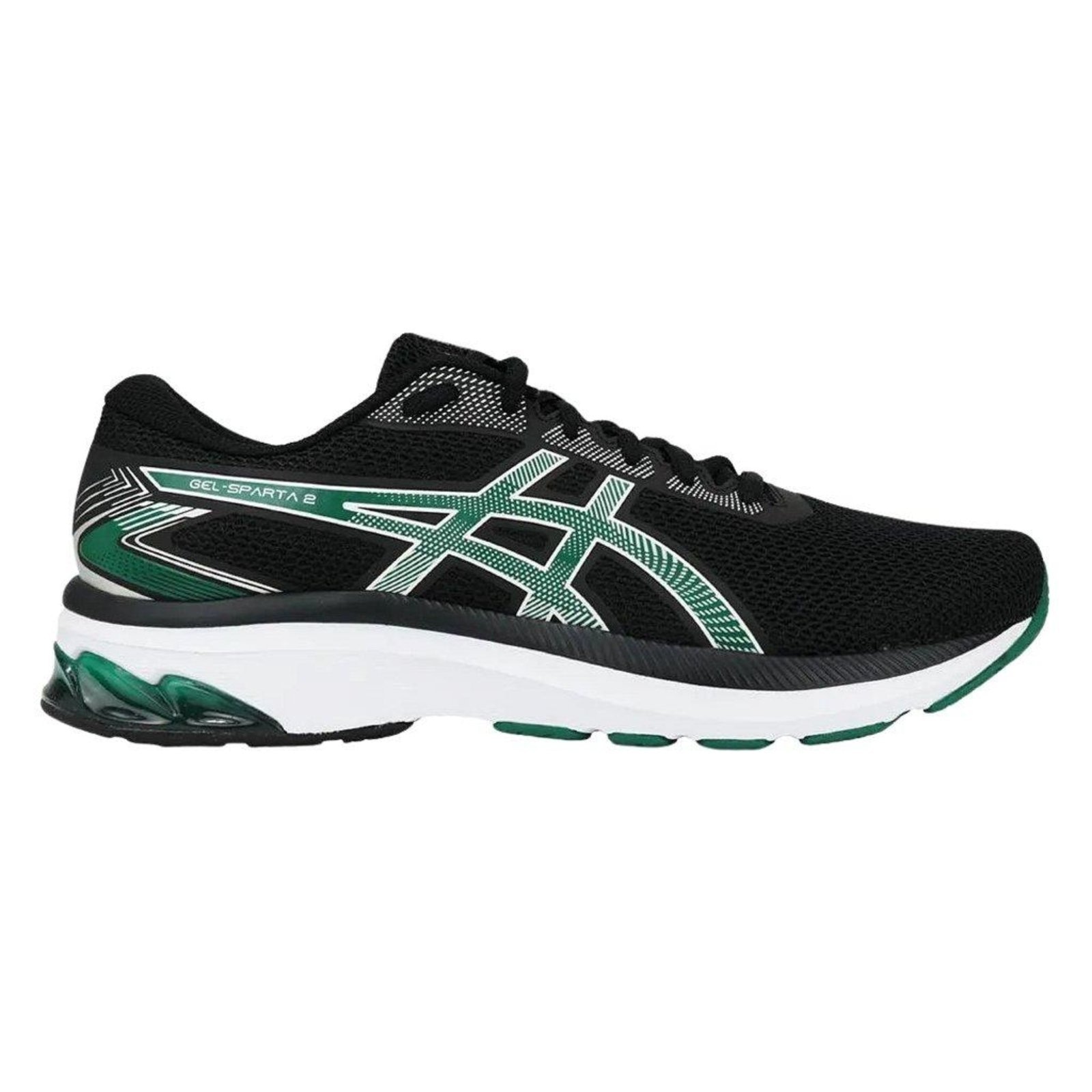 Imagem principal Tenis Asics Gel-Sparta 2 Masculino Preto/Verde Preto ASICS preto verde
