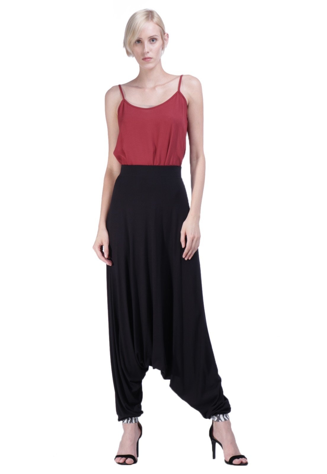 Imagem principal Calça Saruel Malha Amazonia Vital Com Punho Amazonia Vital preto