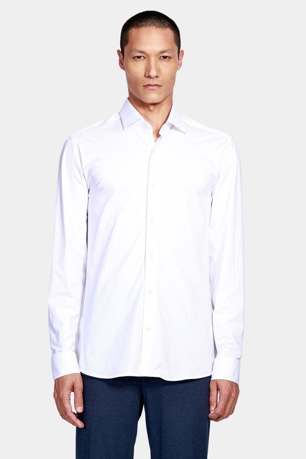 Imagem principal Camisa Aramis Manga Longa Slim Cetim Fio 120/2 Aramis branco