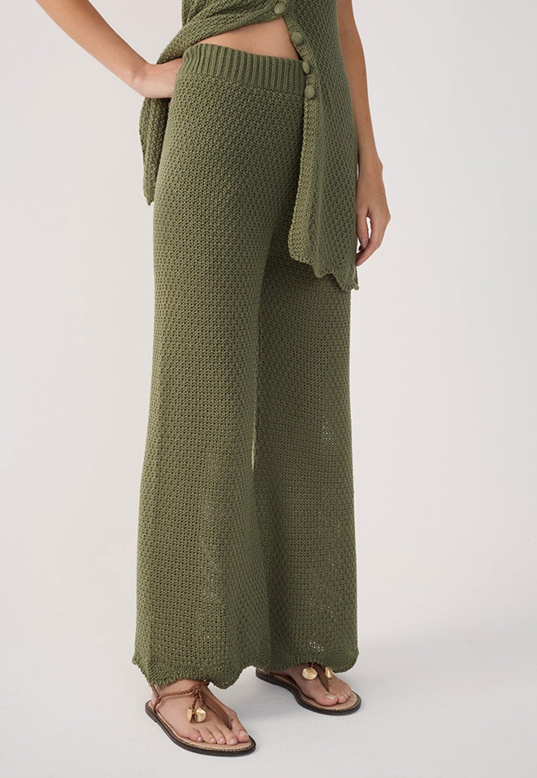 Imagem principal Calça Dress To Cenoura Xadrez Dress to verde