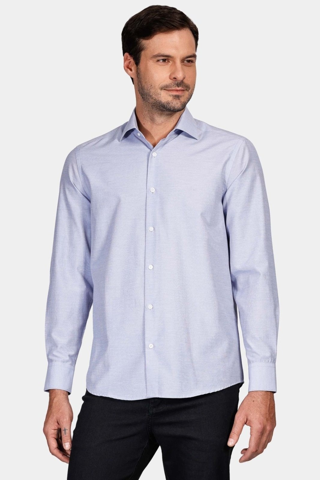 Imagem principal Camisa Aramis Regular Social Tricoline Claro Aramis azul