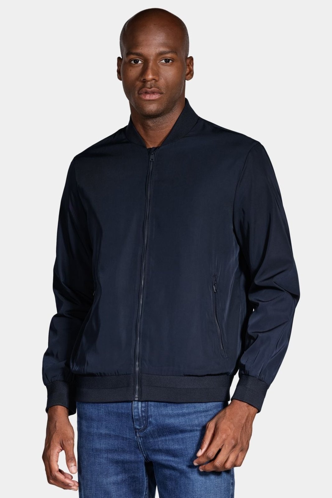 Imagem principal Jaqueta Aramis Bomber Nylon Liquid Repeller Marinho Aramis azul marinho