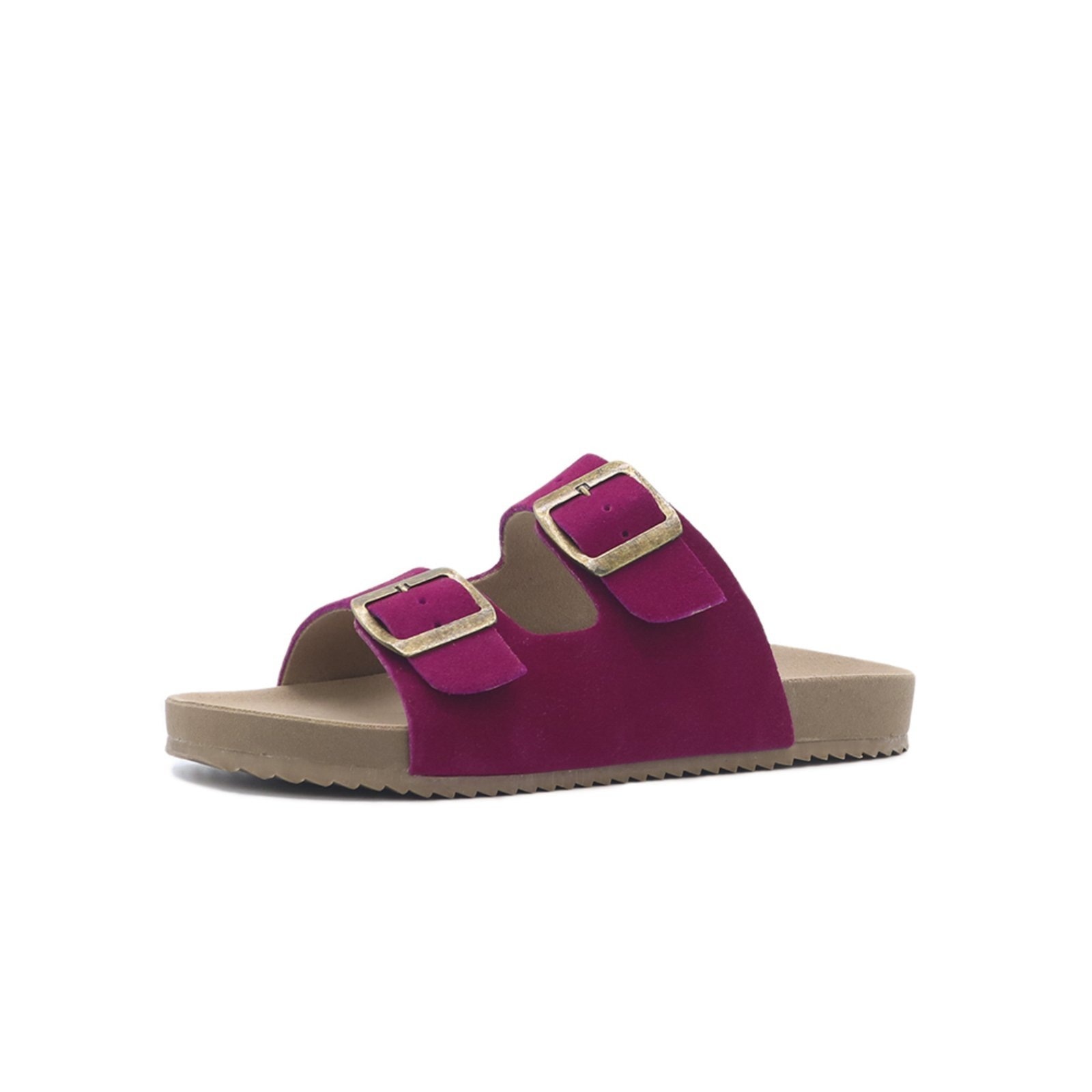 Imagem principal Papete Rasteira Sandalia Couro Fucsia TELLINI STORE rosa fucsia