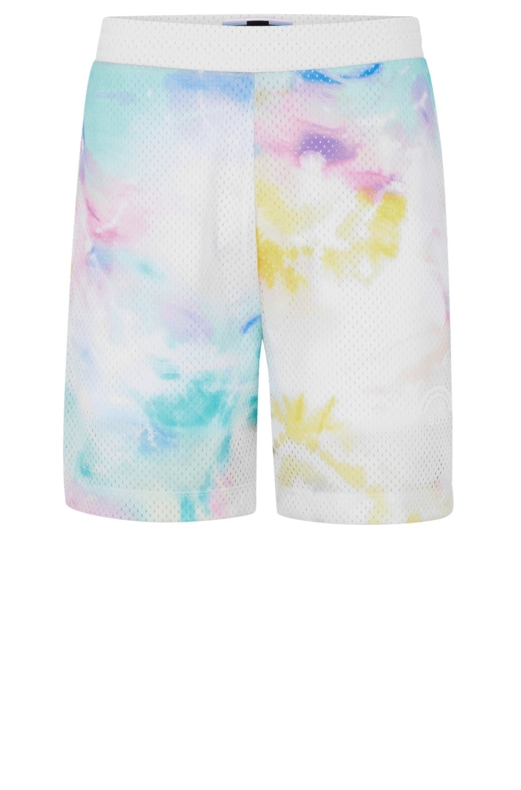 Imagem principal Shorts Relaxed Fit Em Malha Com Forro Boss branco