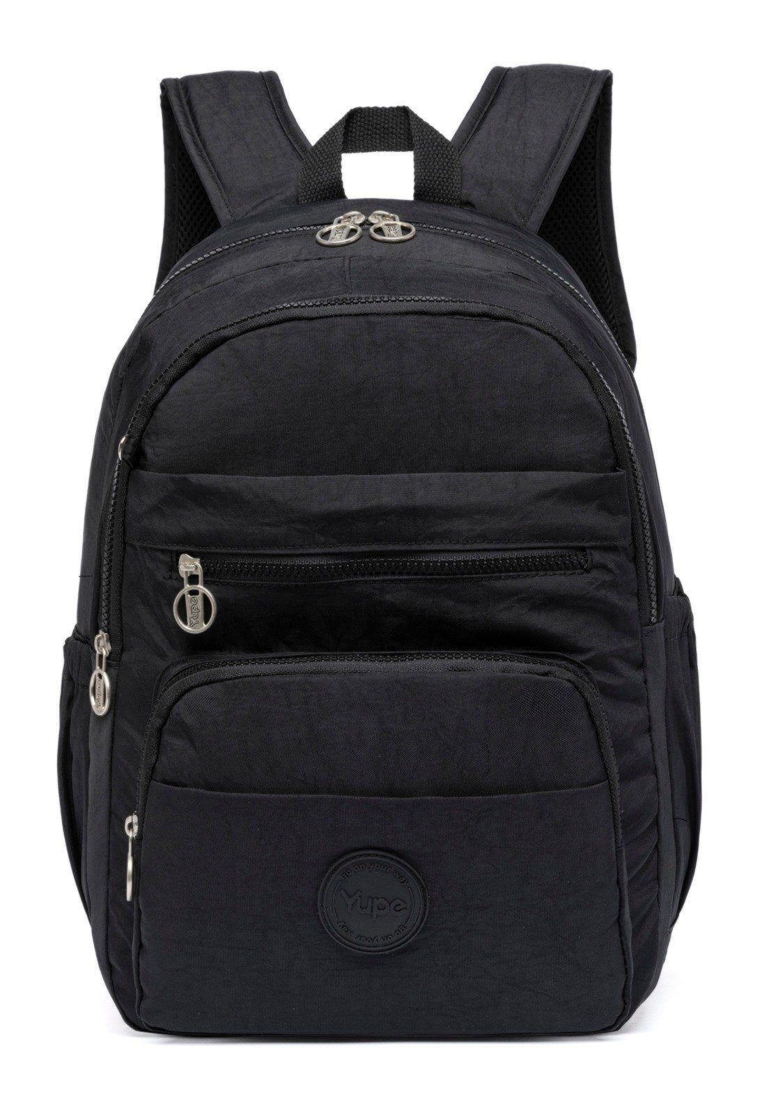 Imagem principal Infantil - Mochila Feminina Faculdade Bolsa Escola Espaçosa Casual YUPE preto