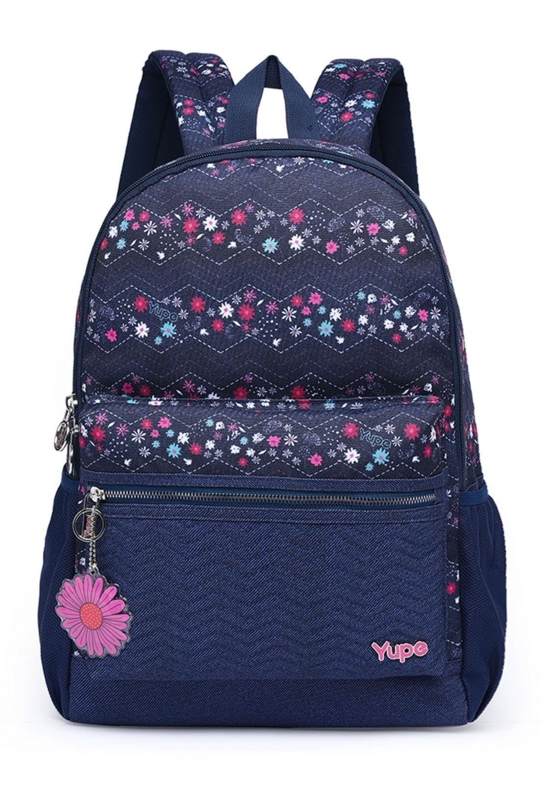 Imagem principal Infantil - Mochila Feminina Espaçosa Trabalho Escola Casual Resistente YUPE azul