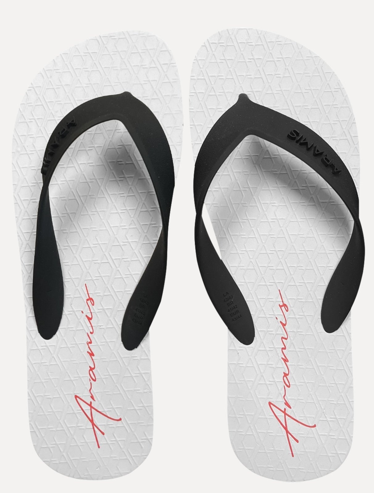 Imagem principal Chinelo Aramis Masculino ARM1156 Pencil Black Branco Aramis preto black