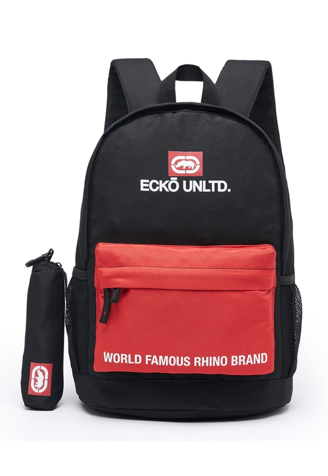 Imagem principal Mochila Masculina Ecko Estojo Casual Escolar Reforçada Ecko preto