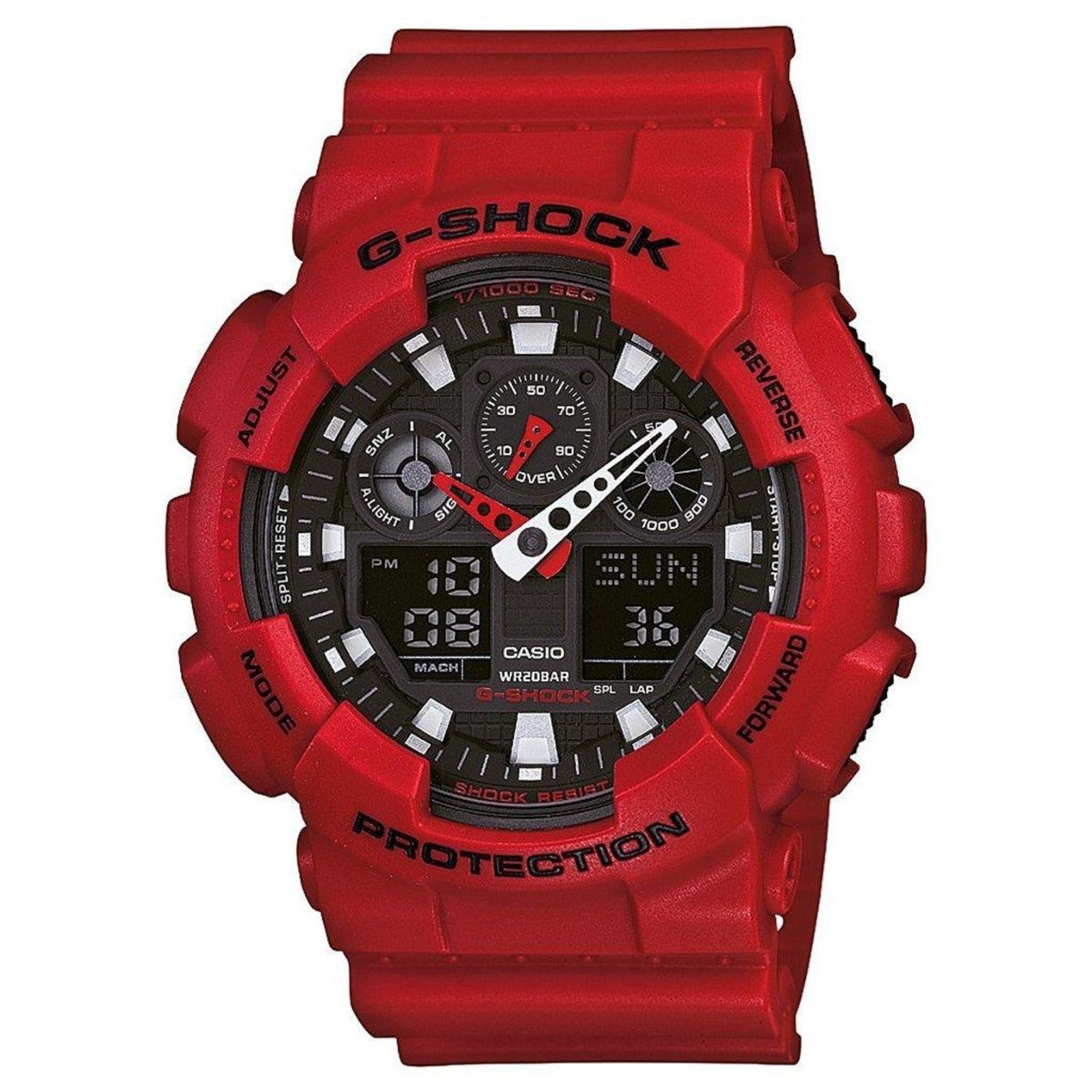 Imagem principal Relógio G-Shock GA-100B-4ADR Vermelho G-SHOCK incolor