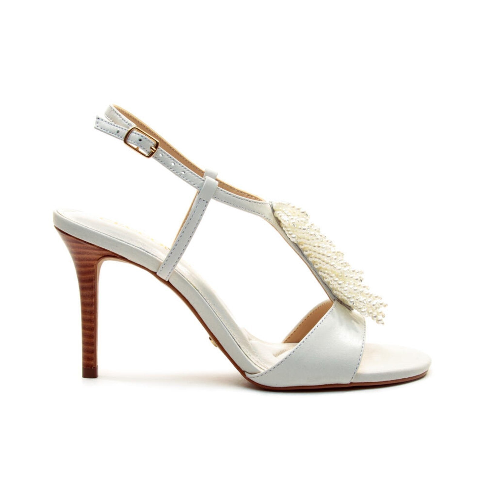 Imagem principal Sandália Couro Salto Alto Cecconello 2801002-1 Cecconello branco