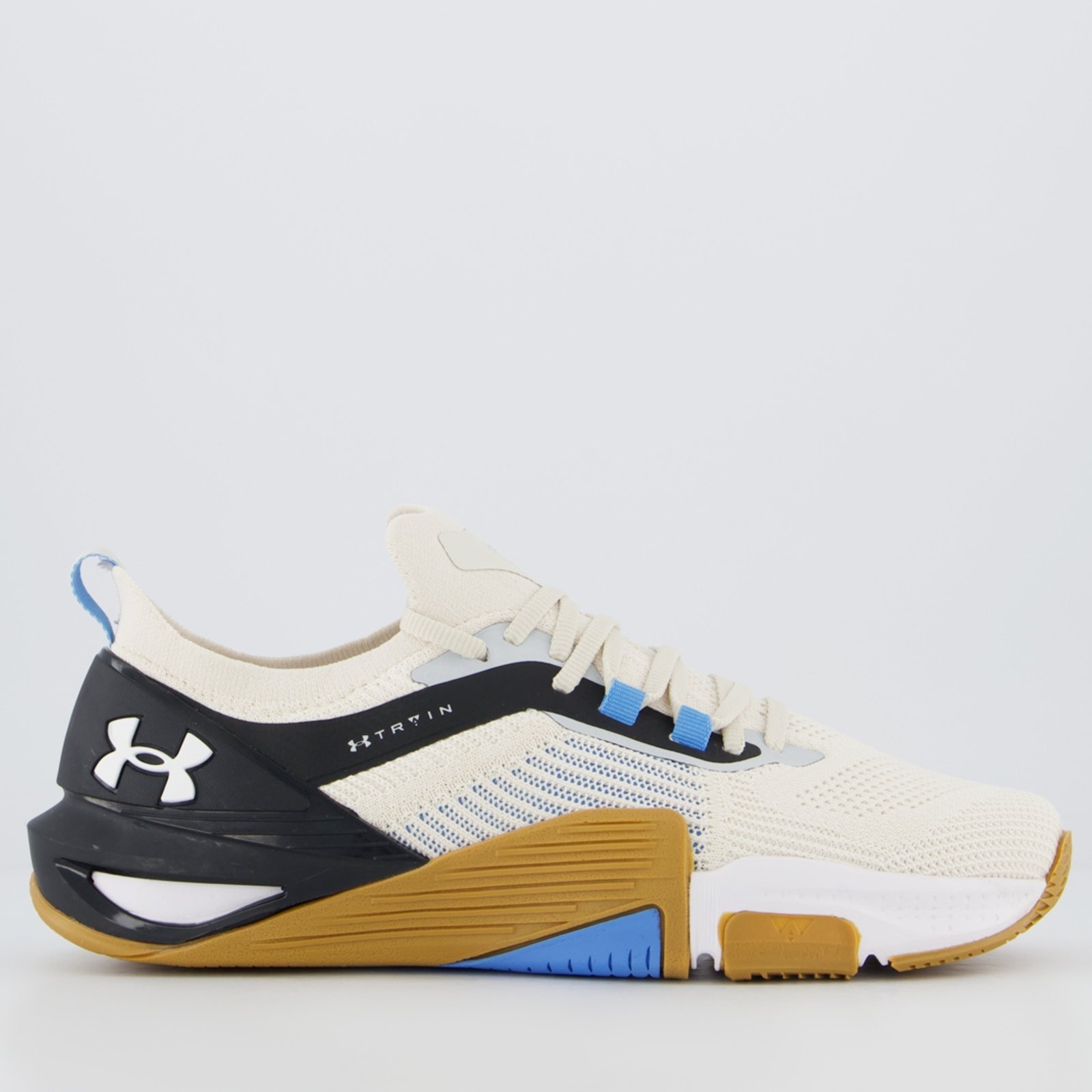 Imagem principal Tênis Under Armour Tribase Cross 2 SE Off-White e Azul Claro Under Armour branco white