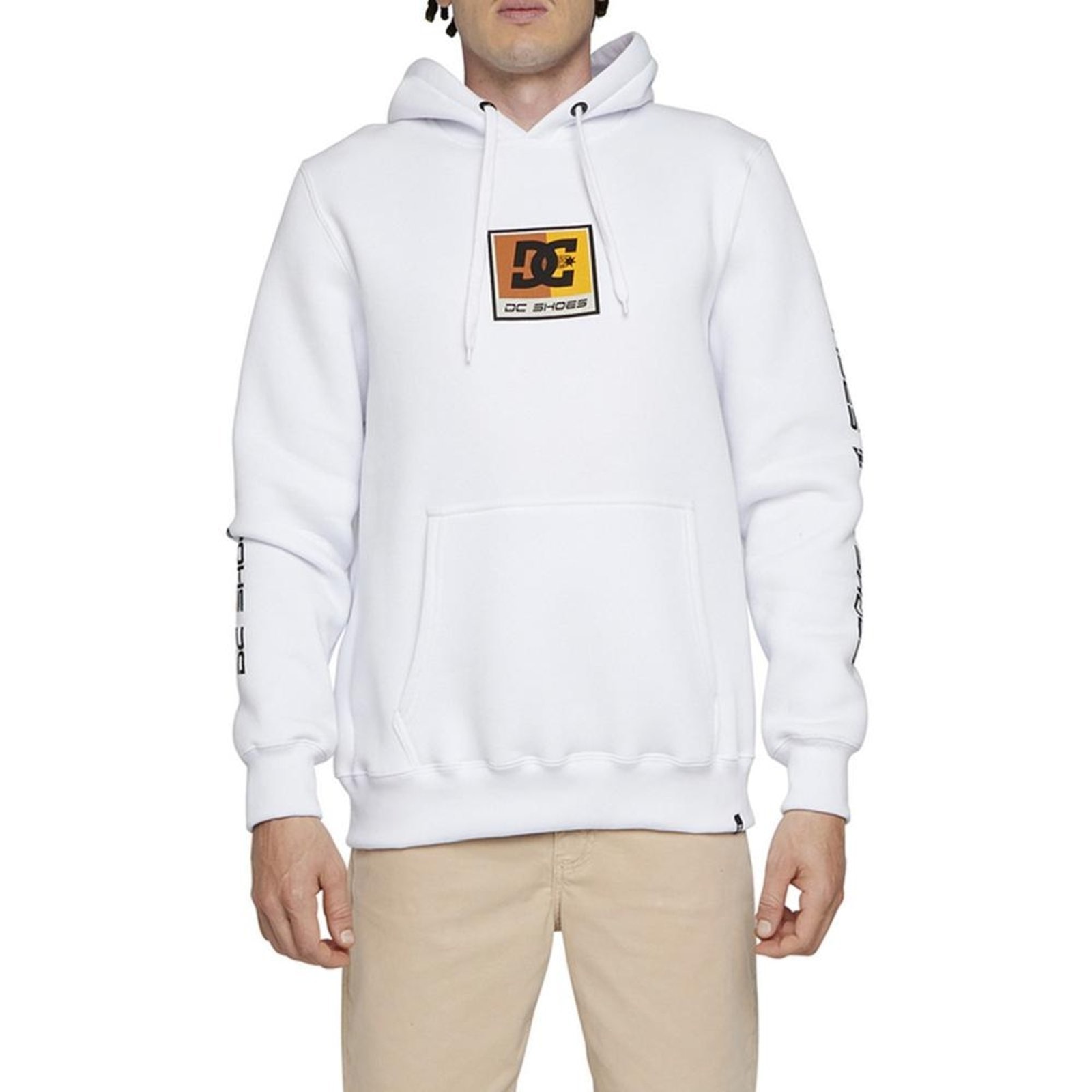 Imagem principal Moletom DC Shoes Canguru Racer 305G WT24 Masculino DC Shoes branco