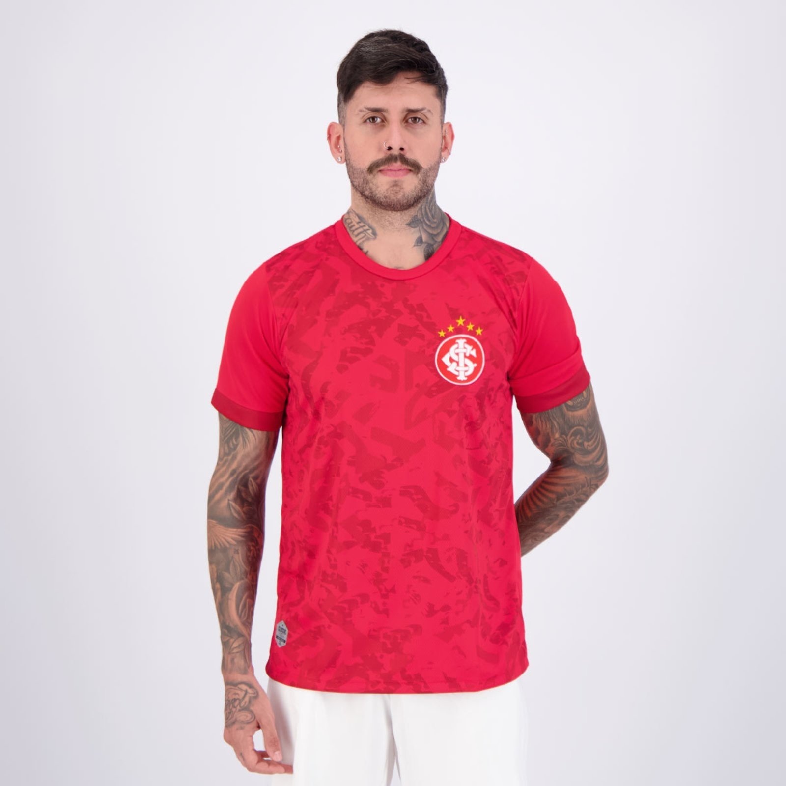 Imagem principal Camisa Internacional Classic Vermelha Retrômania vermelho