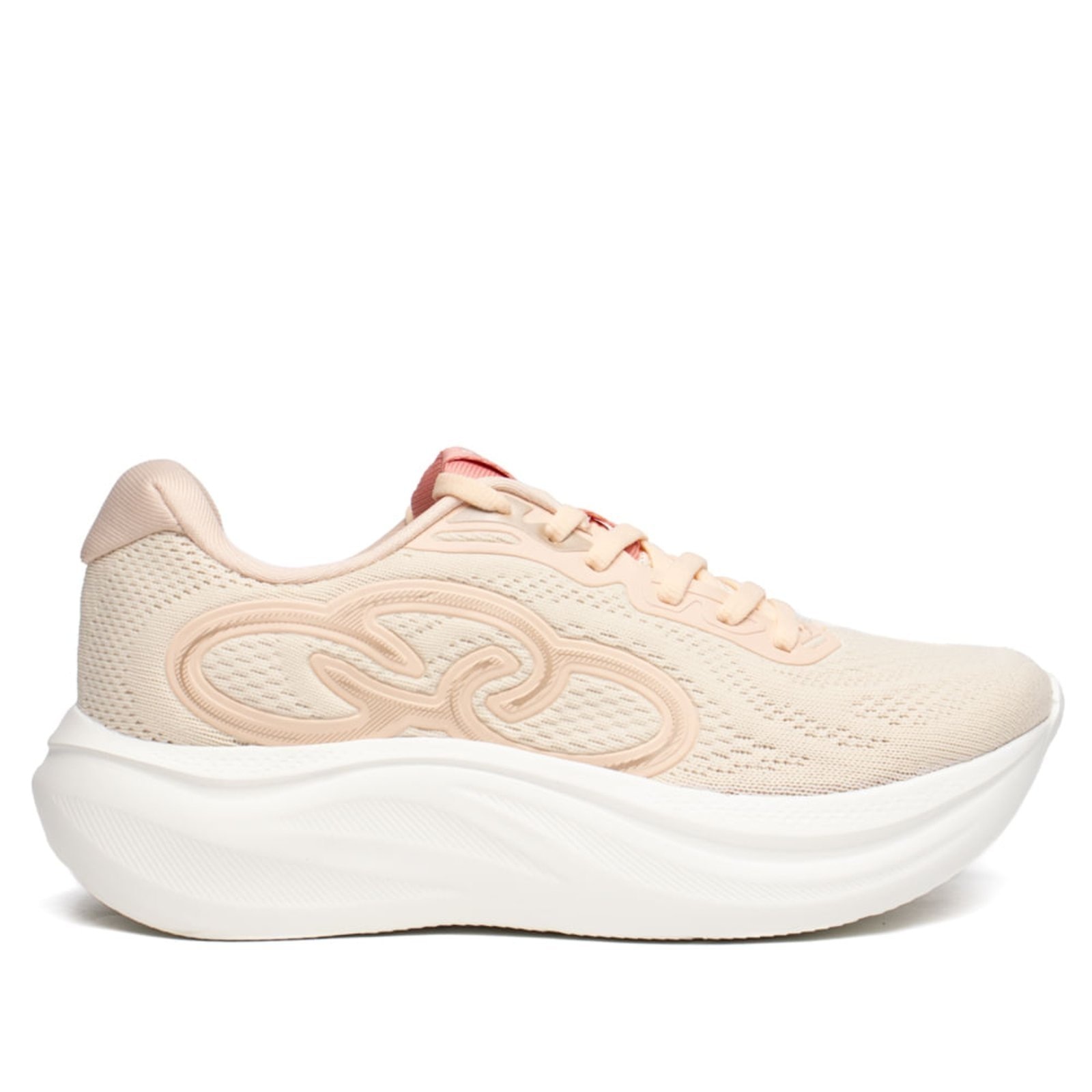 Imagem principal Tênis Feminino Olympikus Rush Hypersox Eleva+ Salmão OLYMPIKUS bege