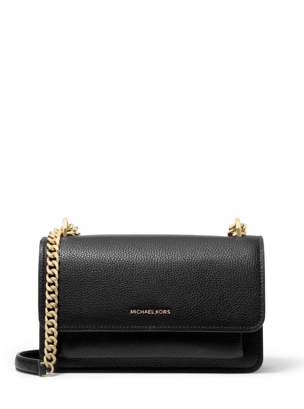 Imagem principal Bolsa Transversal Claire Grande De Couro 30T4GC7L3T001 Michael Kors preto