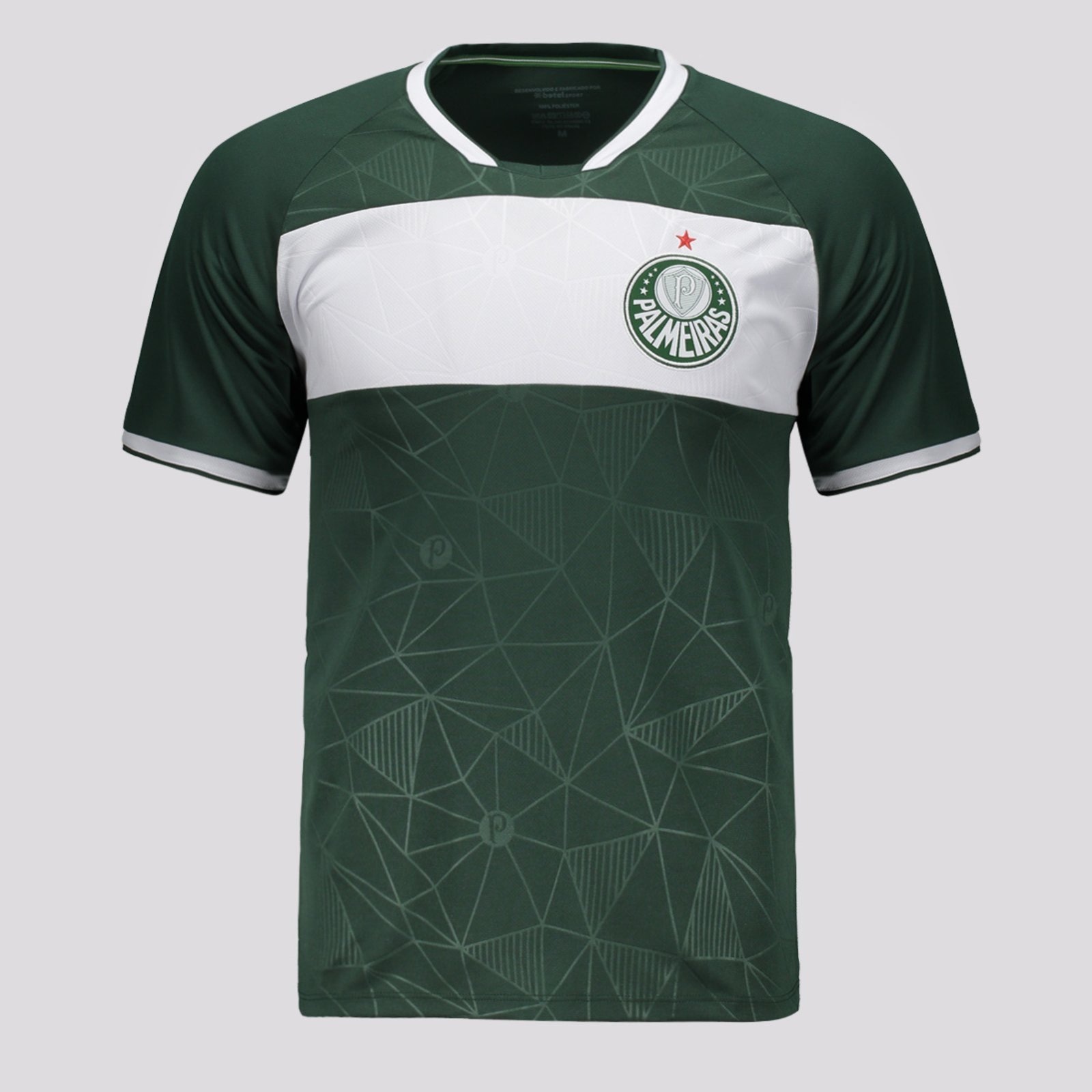 Imagem principal Camisa Palmeiras Winner II Verde Betel branco verde