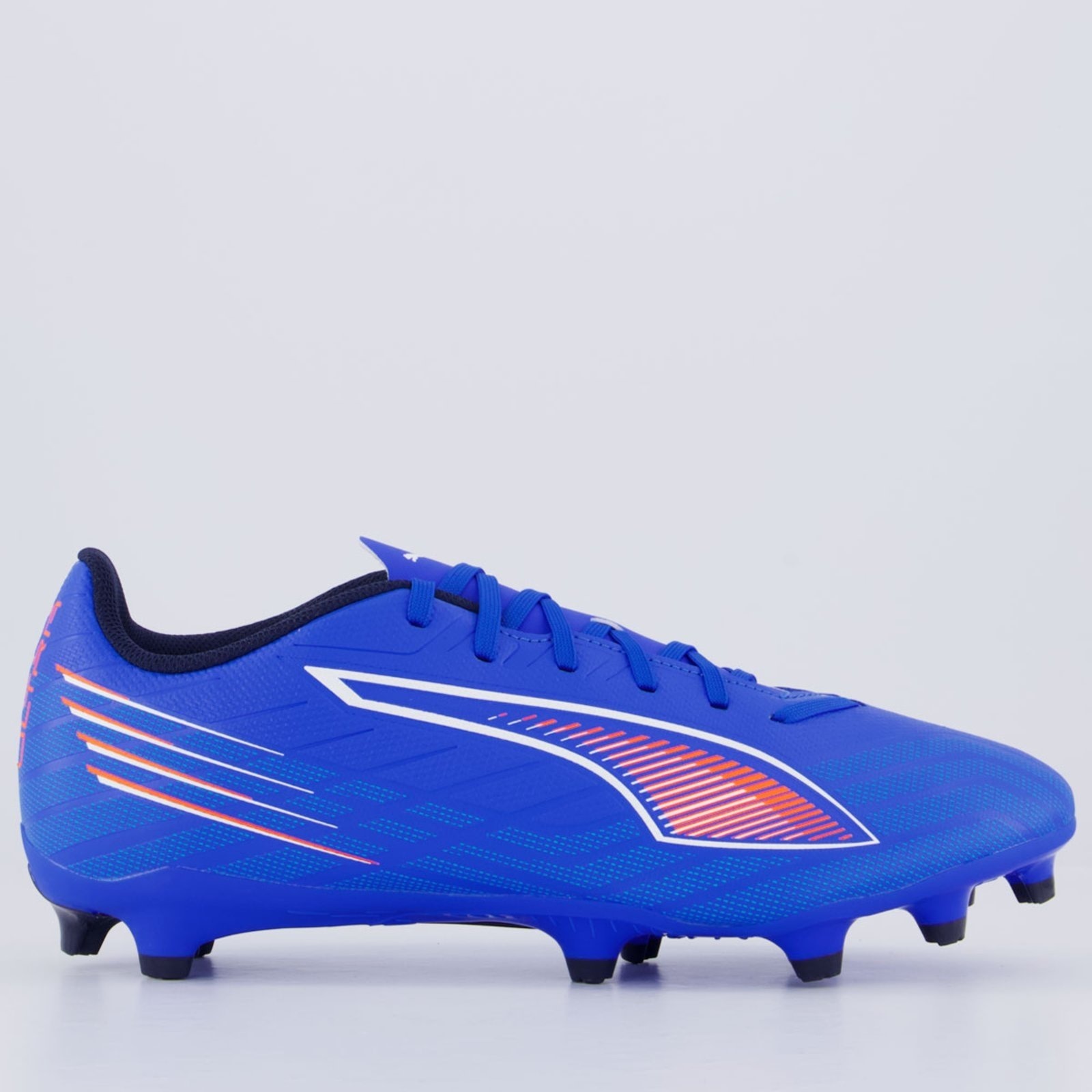 Imagem principal Chuteira Puma Ultra 6 Play FG/AG Campo e Laranja Puma azul