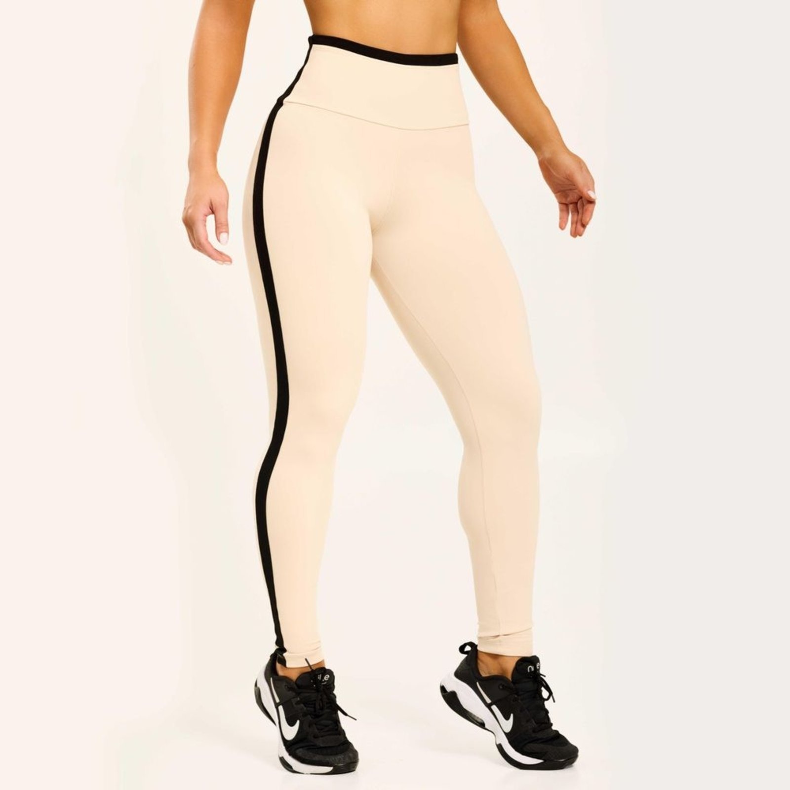 Imagem principal Legging Cosmo Soft Beige Poliamida Donna Carioca off-white beige