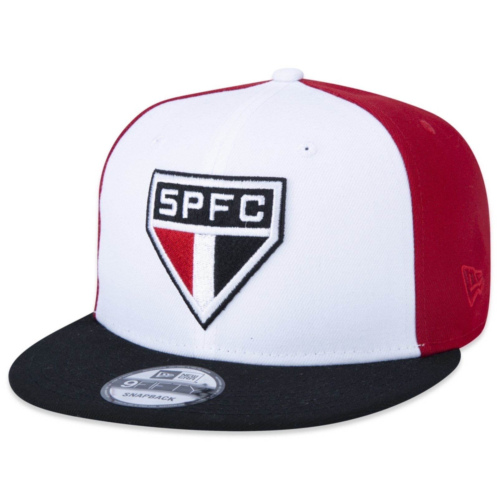 Imagem principal Boné New Era 9fifty Snapback São Paulo Vermelho new era branco