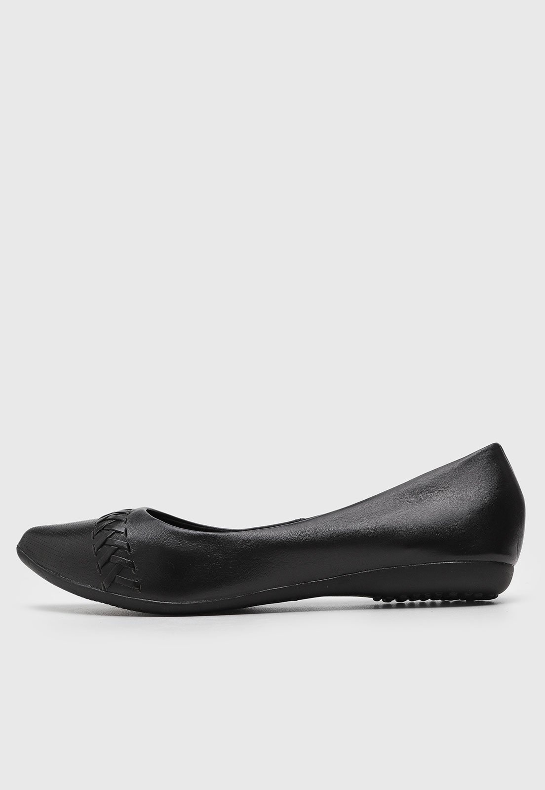 Imagem principal Sapatilha Feminina Bottero Detalhe Trançado Preta Bottero preto