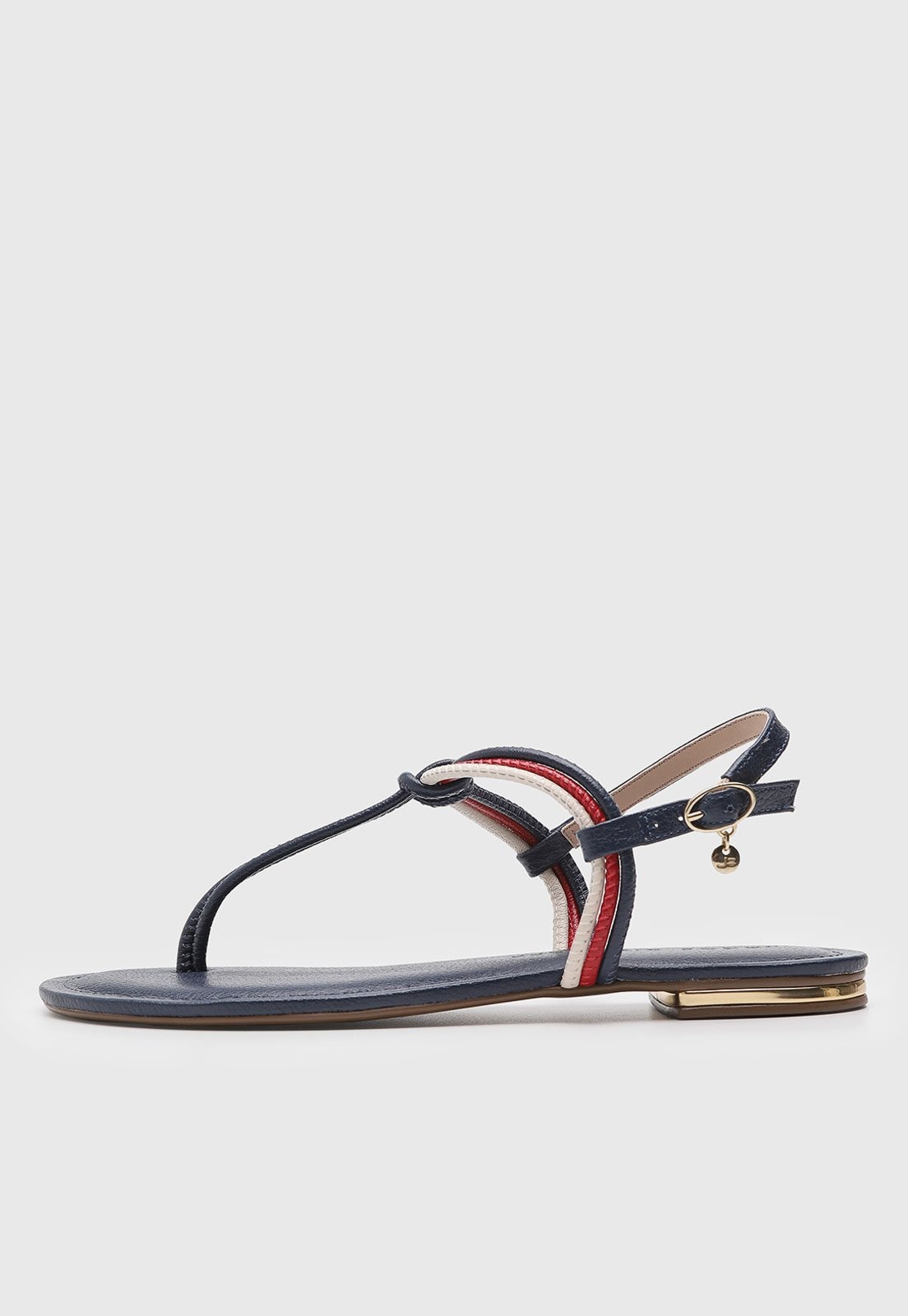 Imagem principal Sandália Feminina Jorge Bischoff Tiras Salto Baixo Jorge Bischoff azul