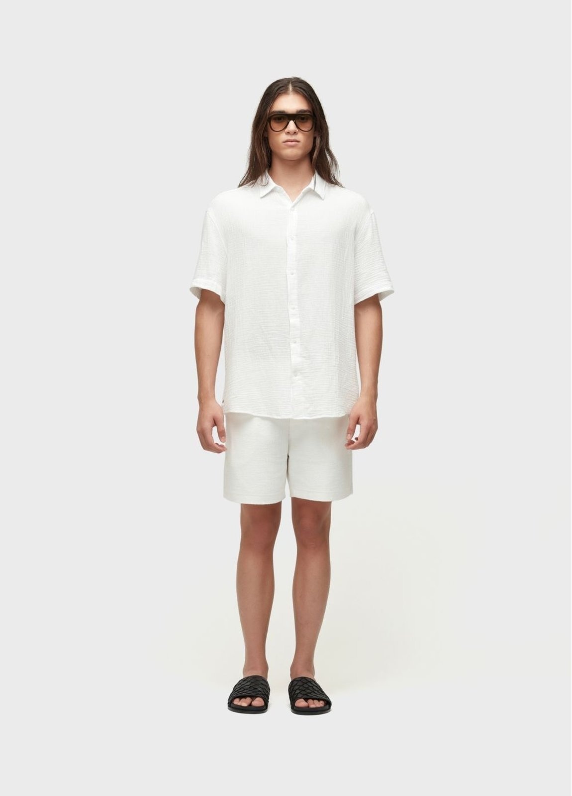 Imagem principal Bermuda basic canelado Osklen off-white