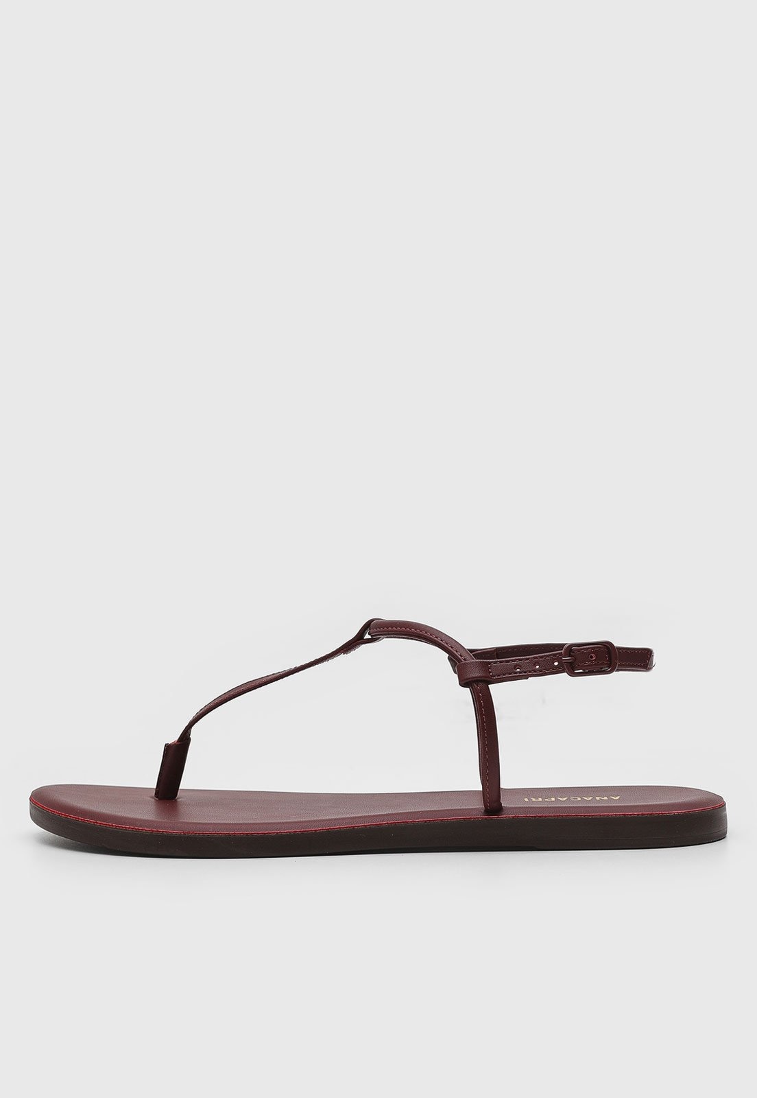 Imagem principal Rasteira Anacapri Lisa Bordô Anacapri vinho