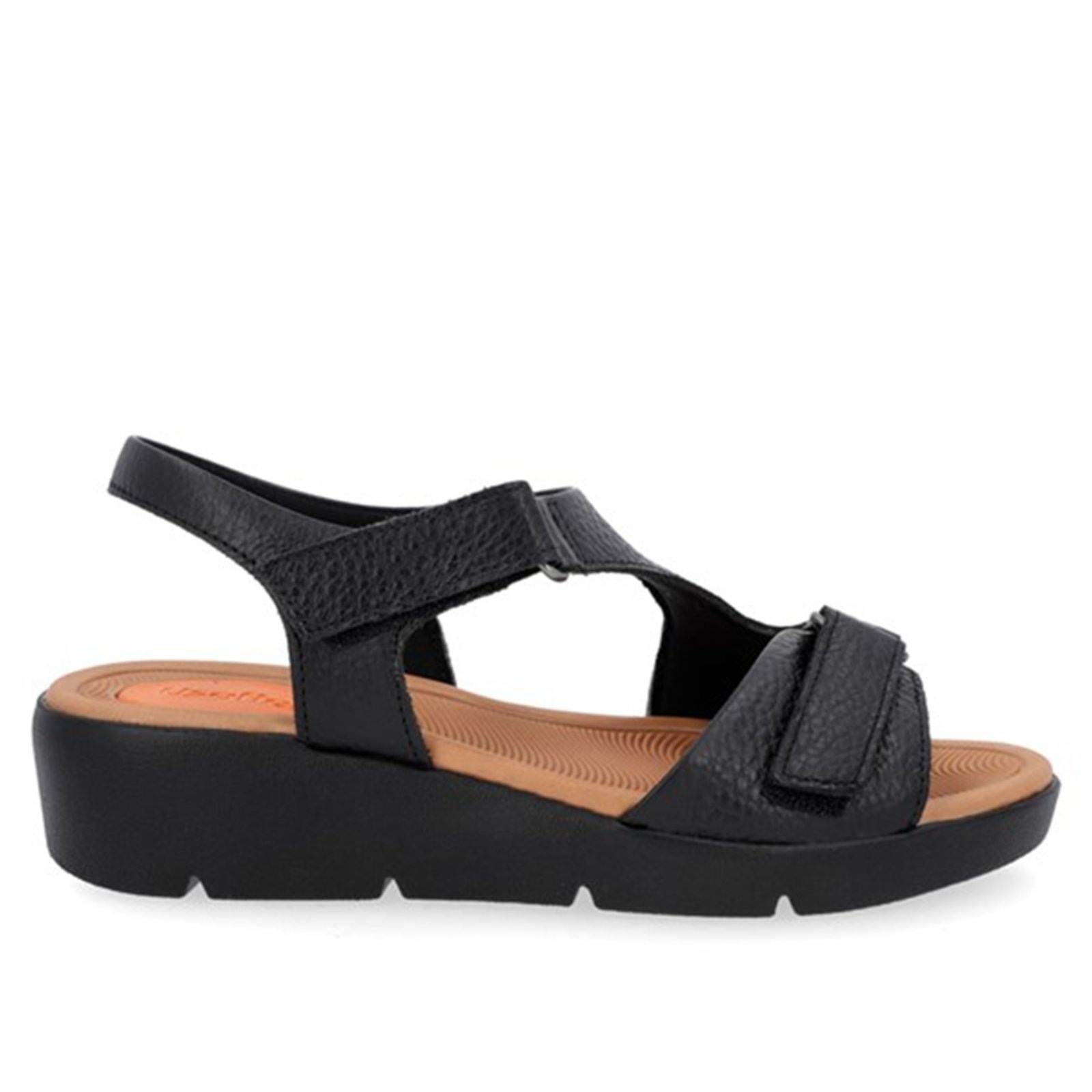 Imagem principal Sandália Anabela Calce Facil C/ Amortecedor AL4303 Usaflex 001 Usaflex preto