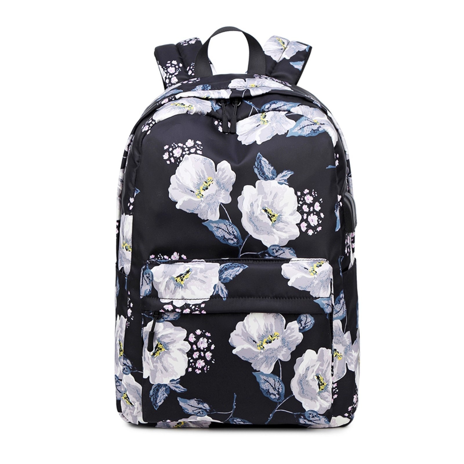 Imagem principal Mochila Usb Notebook Bolsa Necessarie Feminina Kit Escolar 01 GUELPH preto