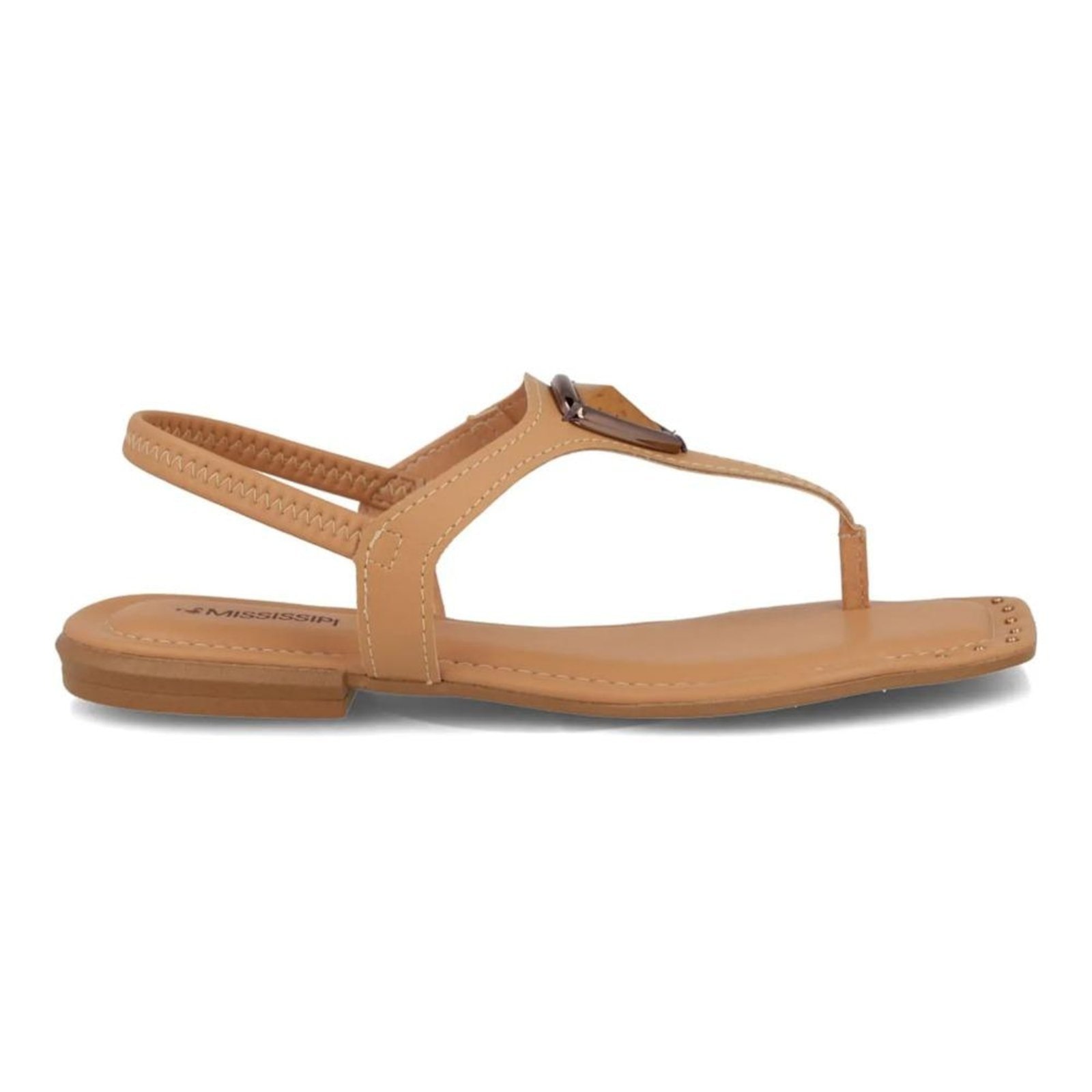 Imagem principal Sandália Mississipi Tira Central Feminina MISSISSIPI marrom