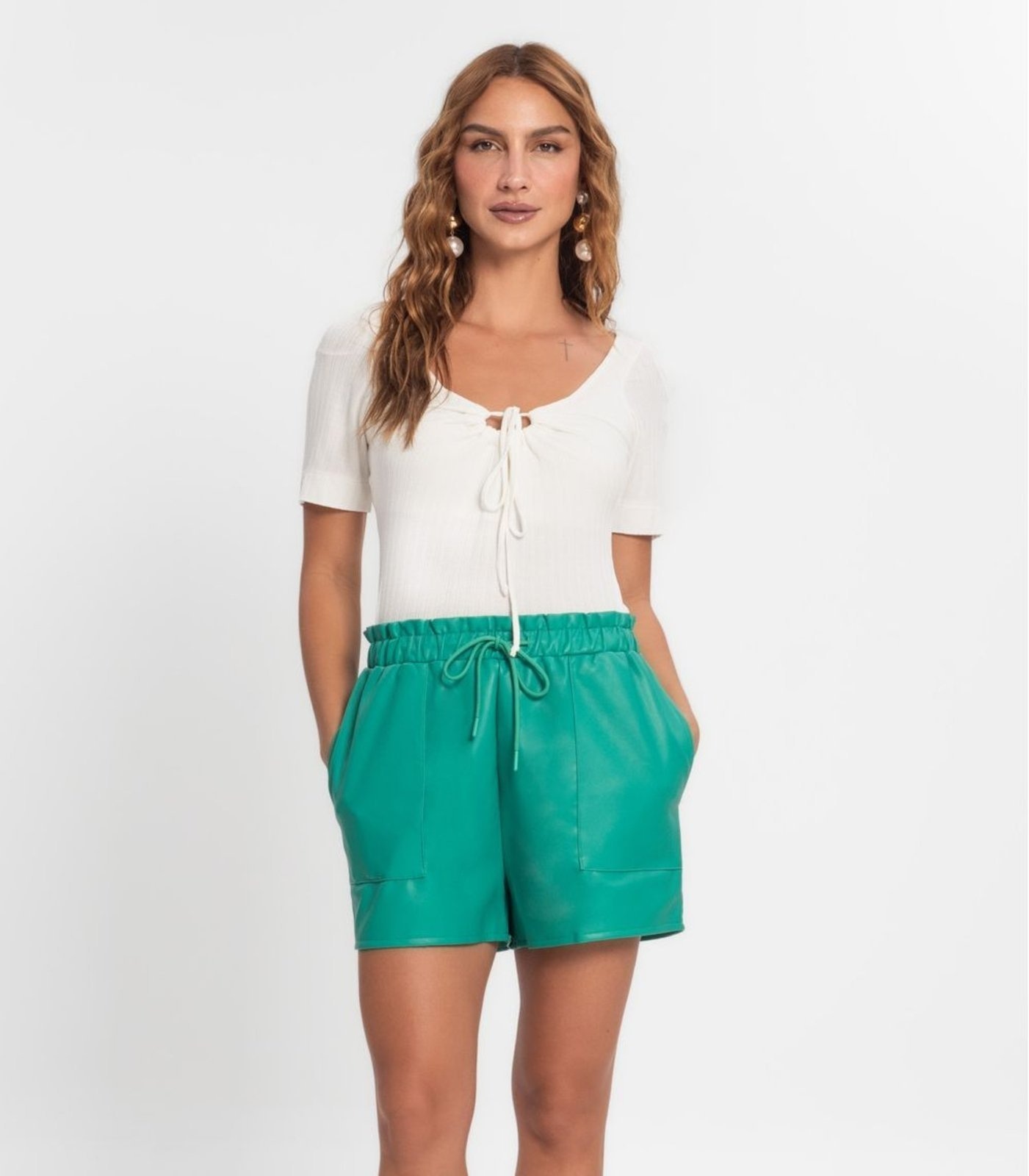 Imagem principal Shorts Feminino Sintético Endless Endless verde